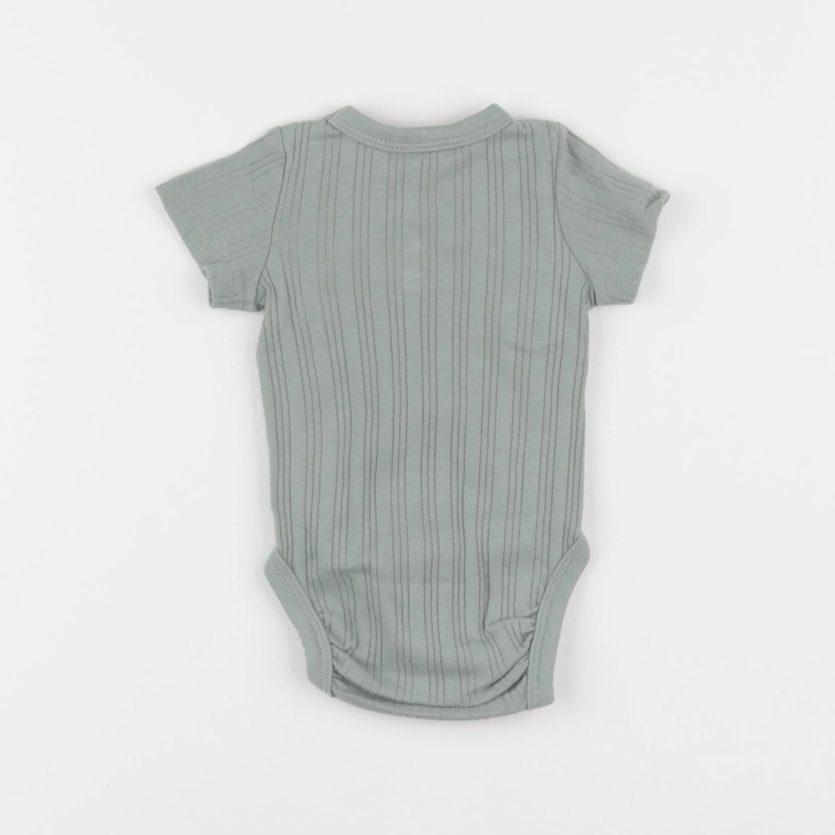 H&M - body vert - 0/1 mois