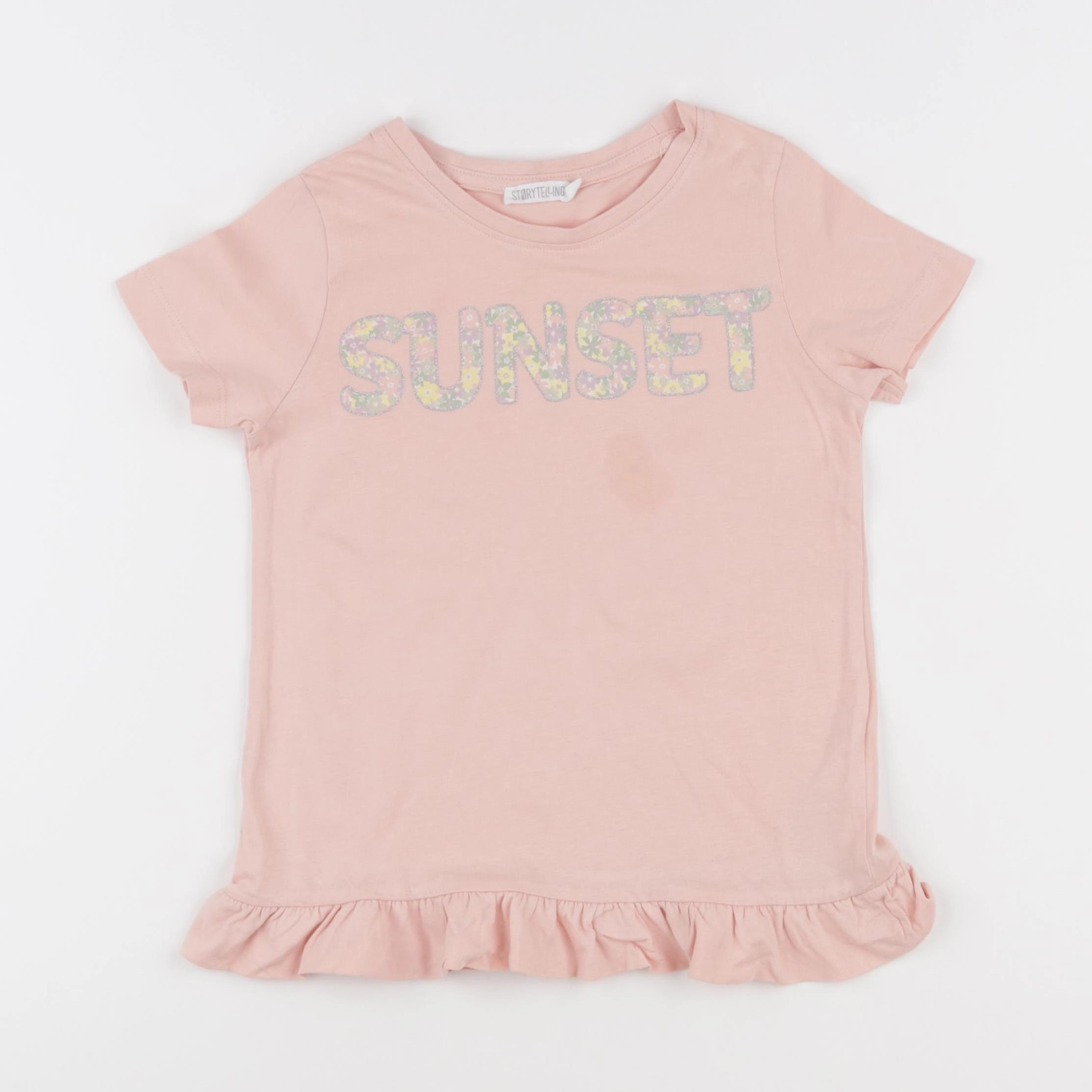 Storytelling - tee-shirt rose - 6 ans