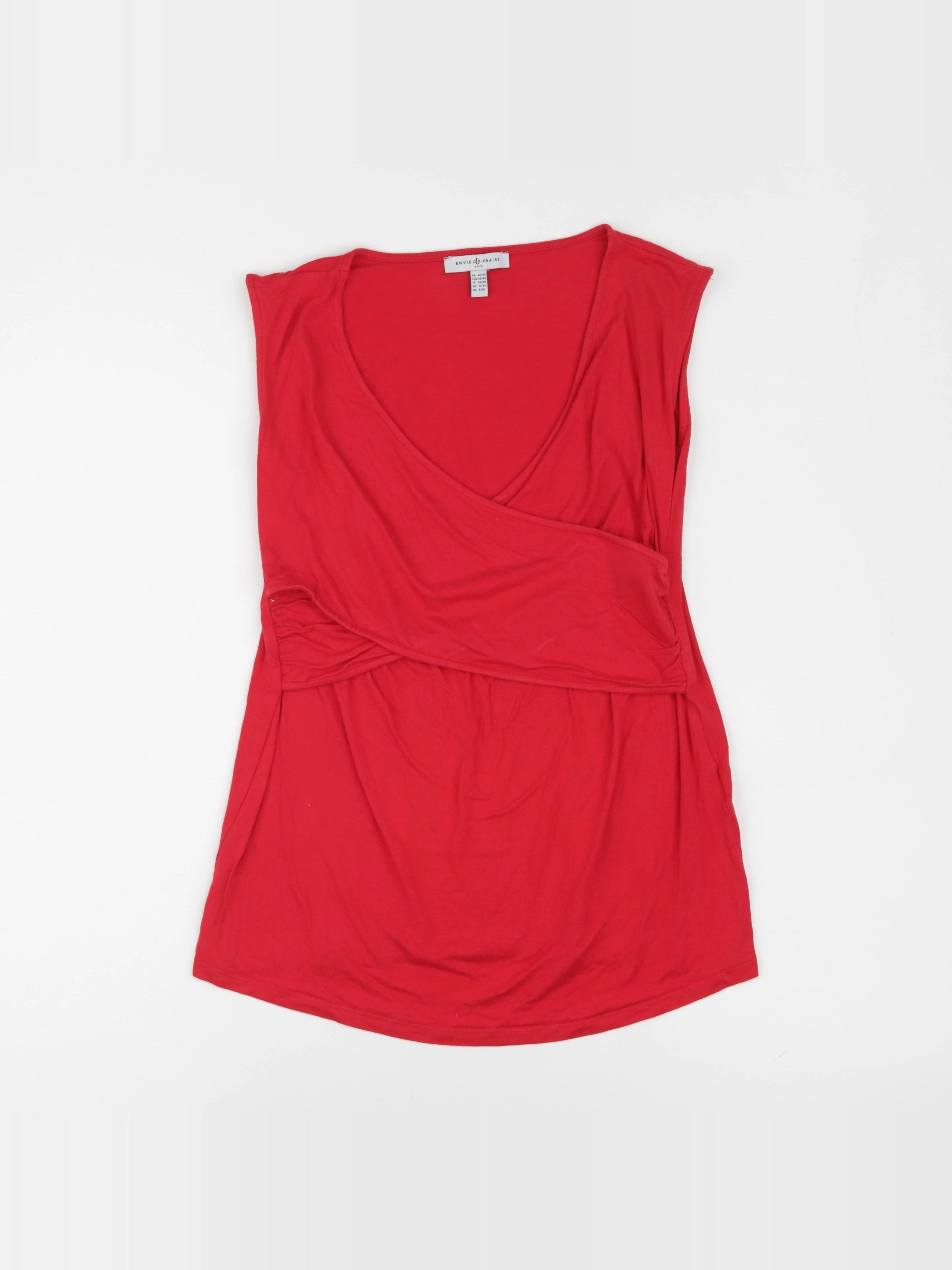 Envie de fraise - tee-shirt grossesse rouge - 40 à 42