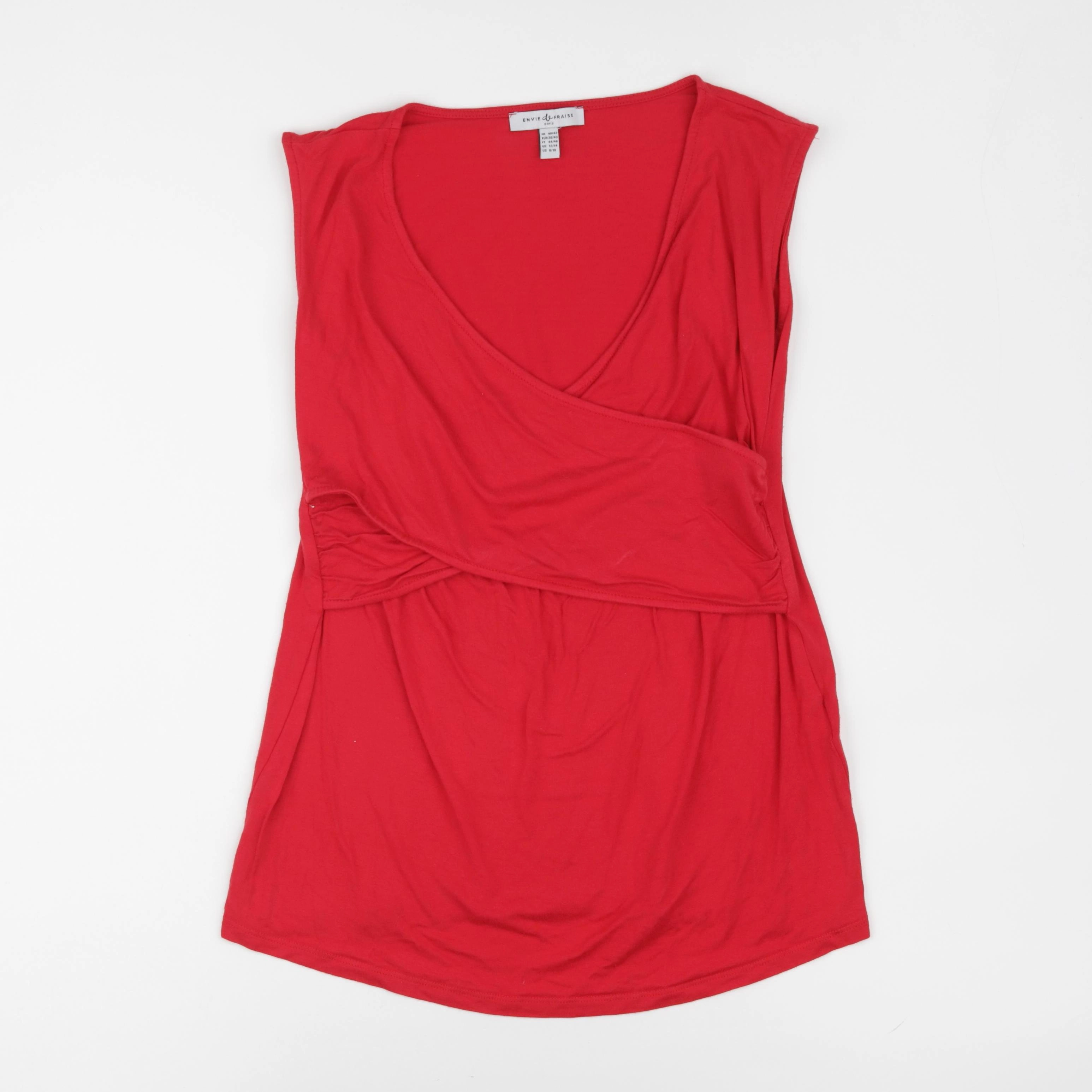 Envie de fraise - tee-shirt grossesse rouge - 40 à 42
