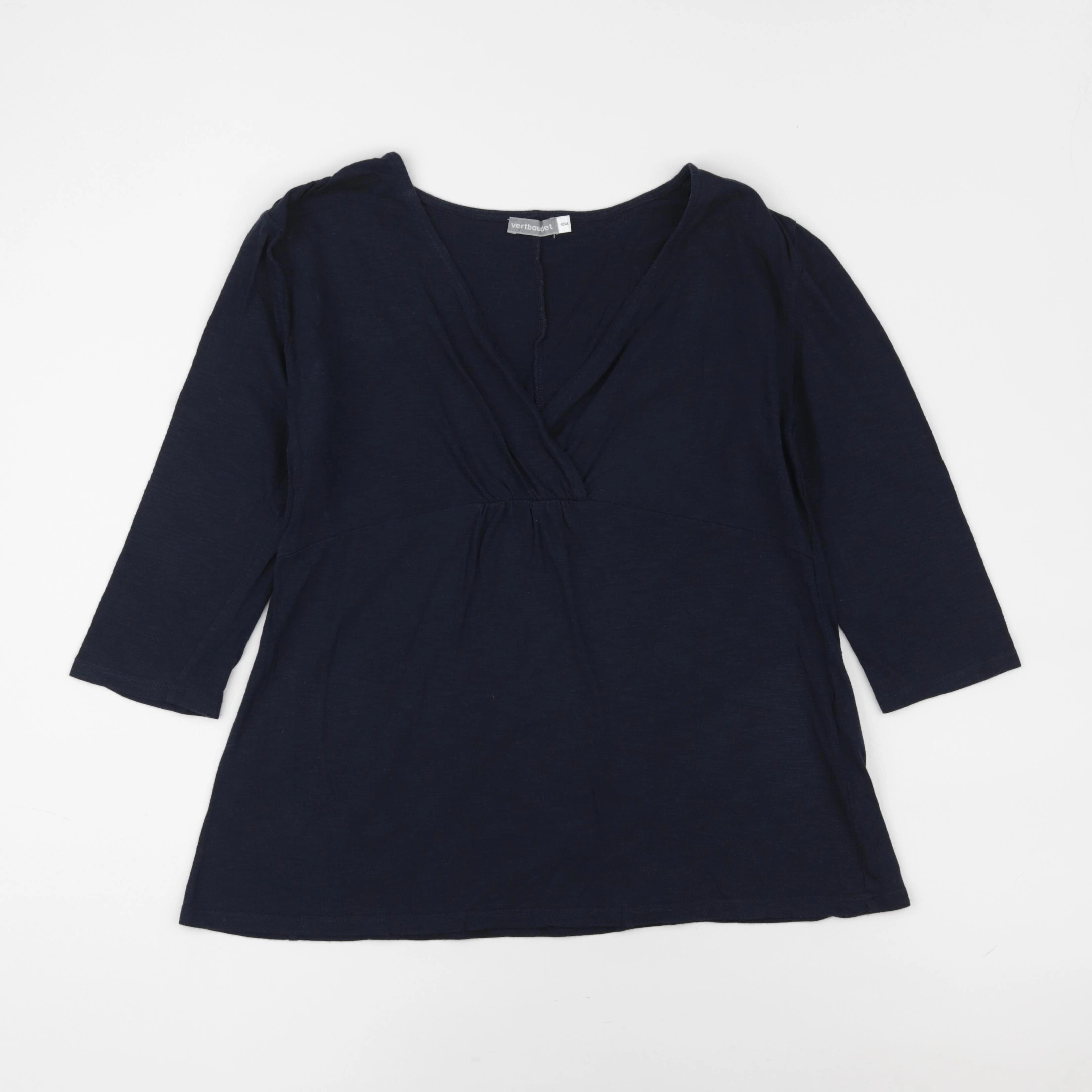 Vertbaudet - tee-shirt grossesse bleu - 42 à 44