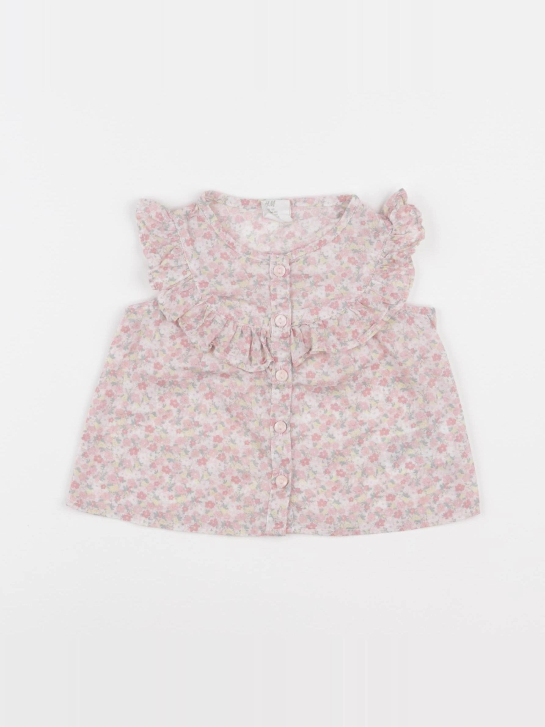 H&M - blouse multicolore - 3/6 mois