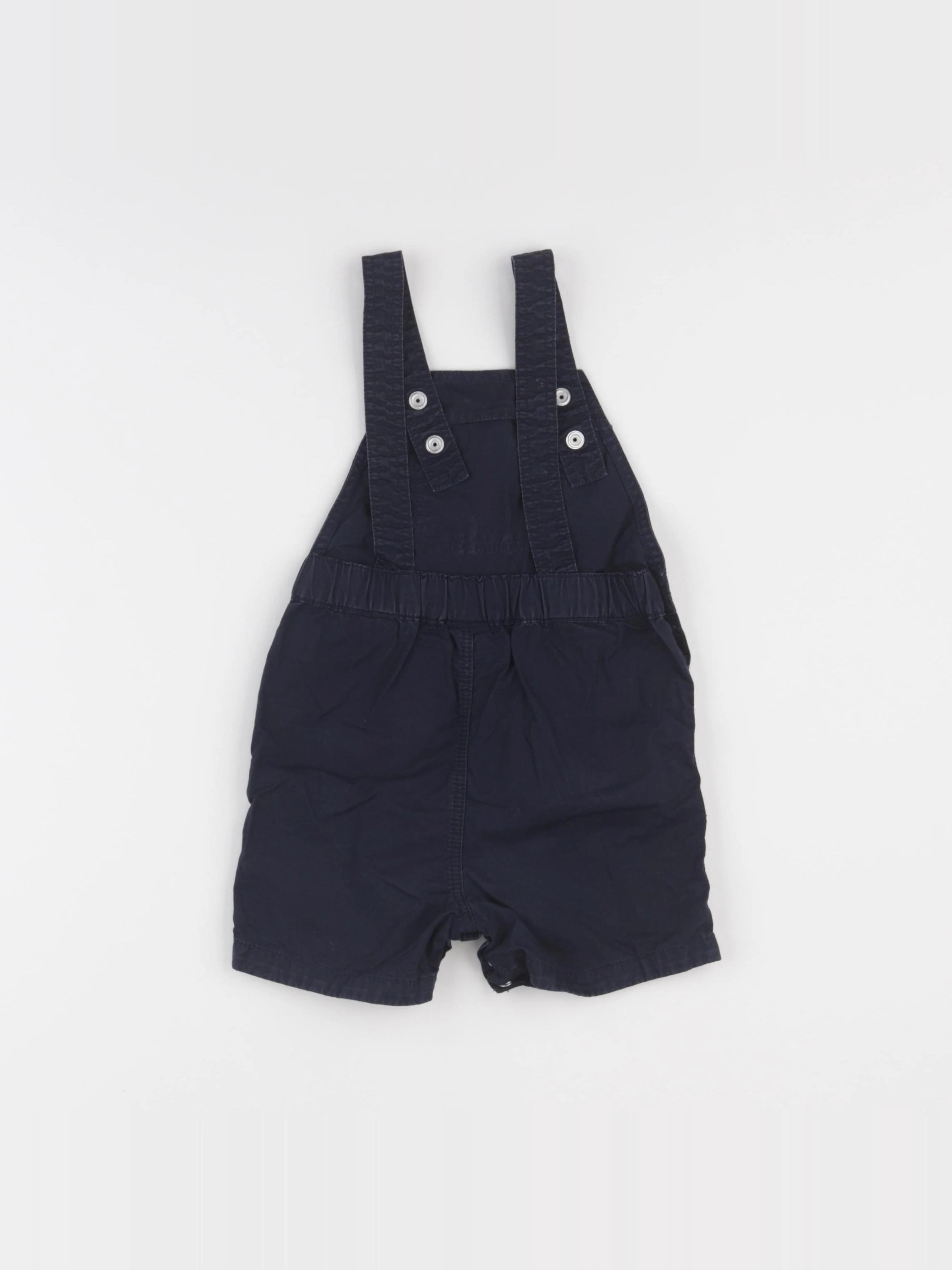 Petit Bateau - salopette bleu - 12 mois