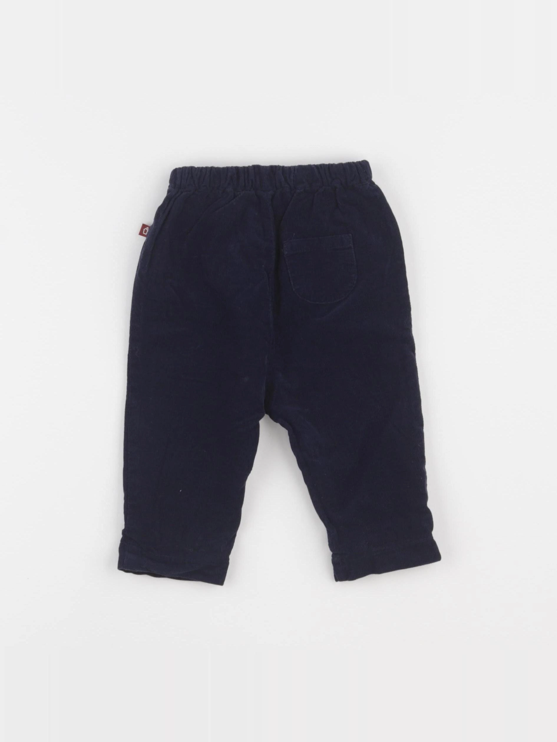 Cadet Rousselle - pantalon bleu - 6 mois