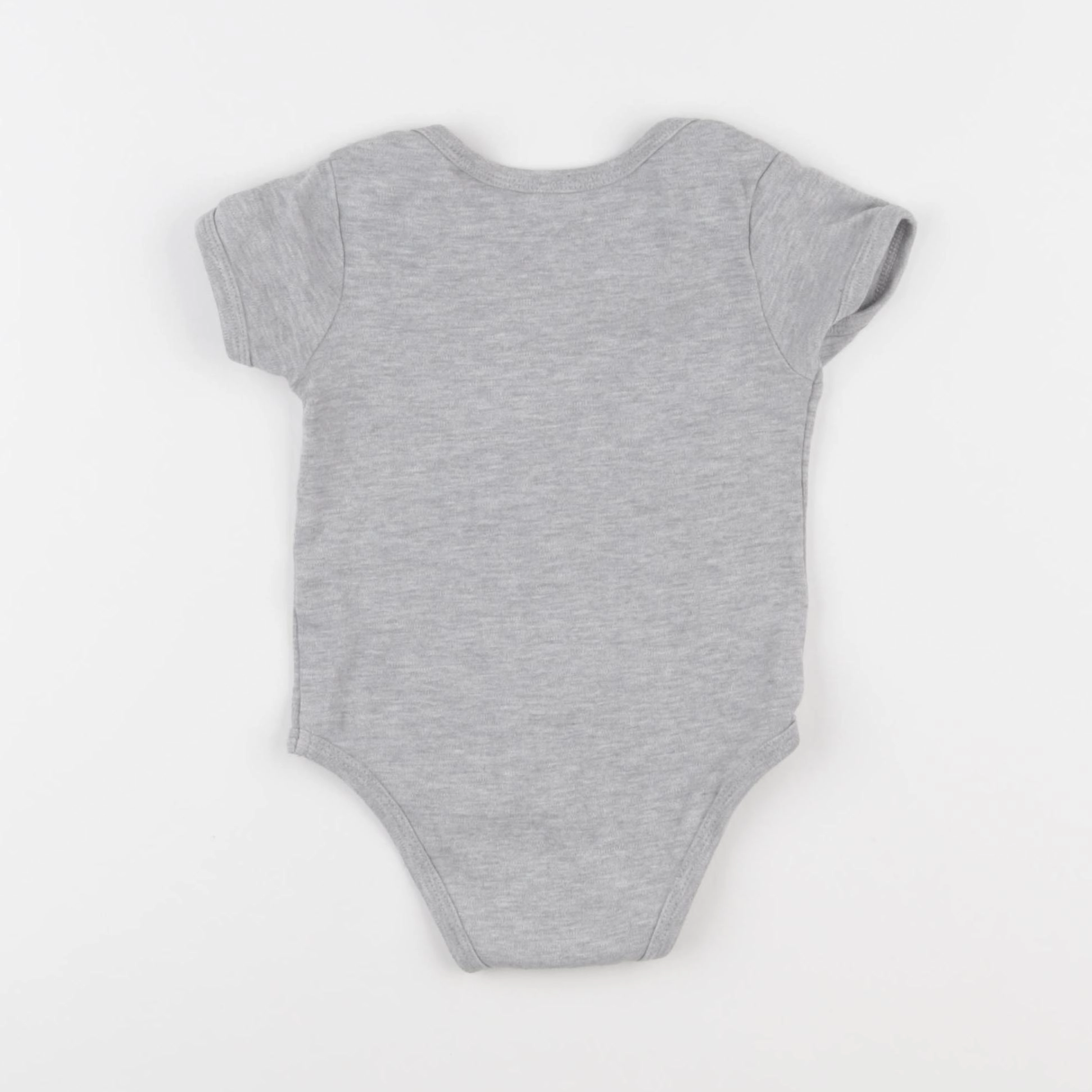 Vertbaudet - body gris - 12 mois