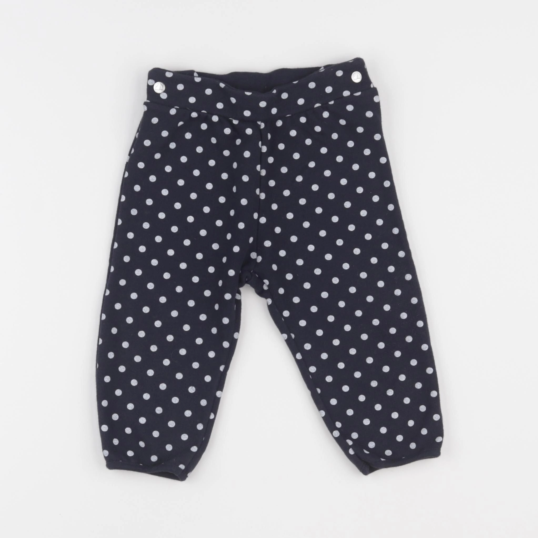 Petit Bateau - jogging bleu, blanc - 12 mois