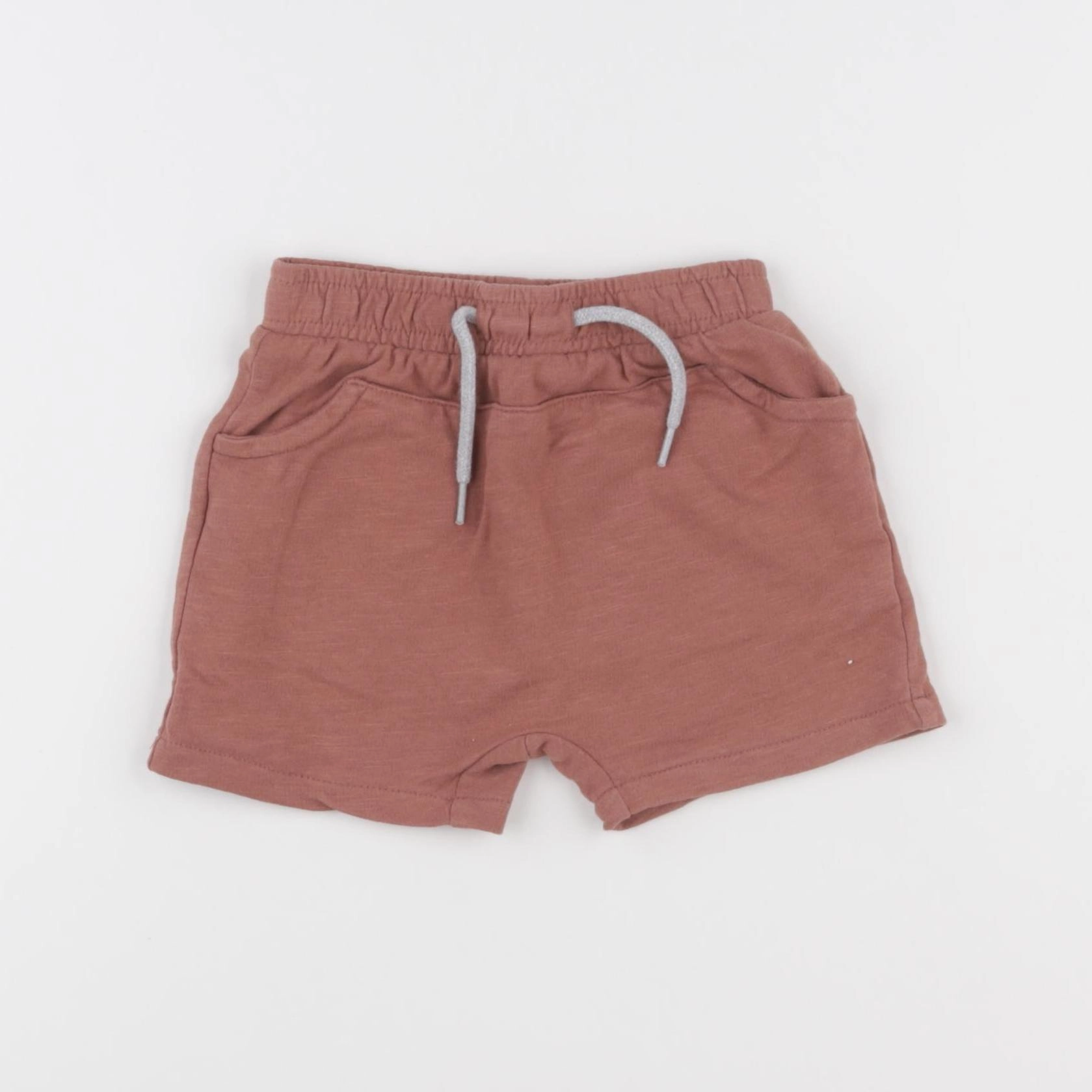 Vertbaudet - short marron - 12 mois