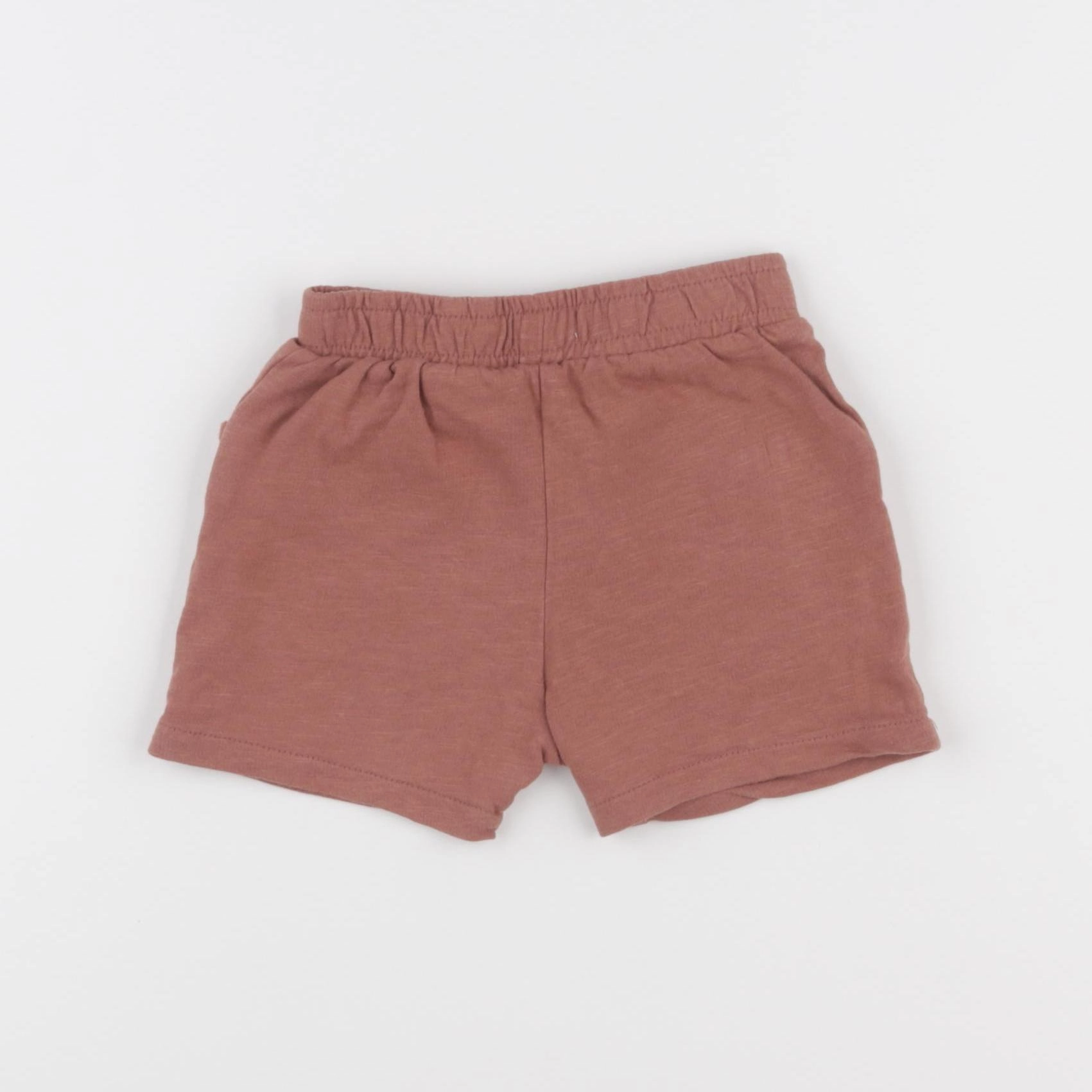 Vertbaudet - short marron - 12 mois