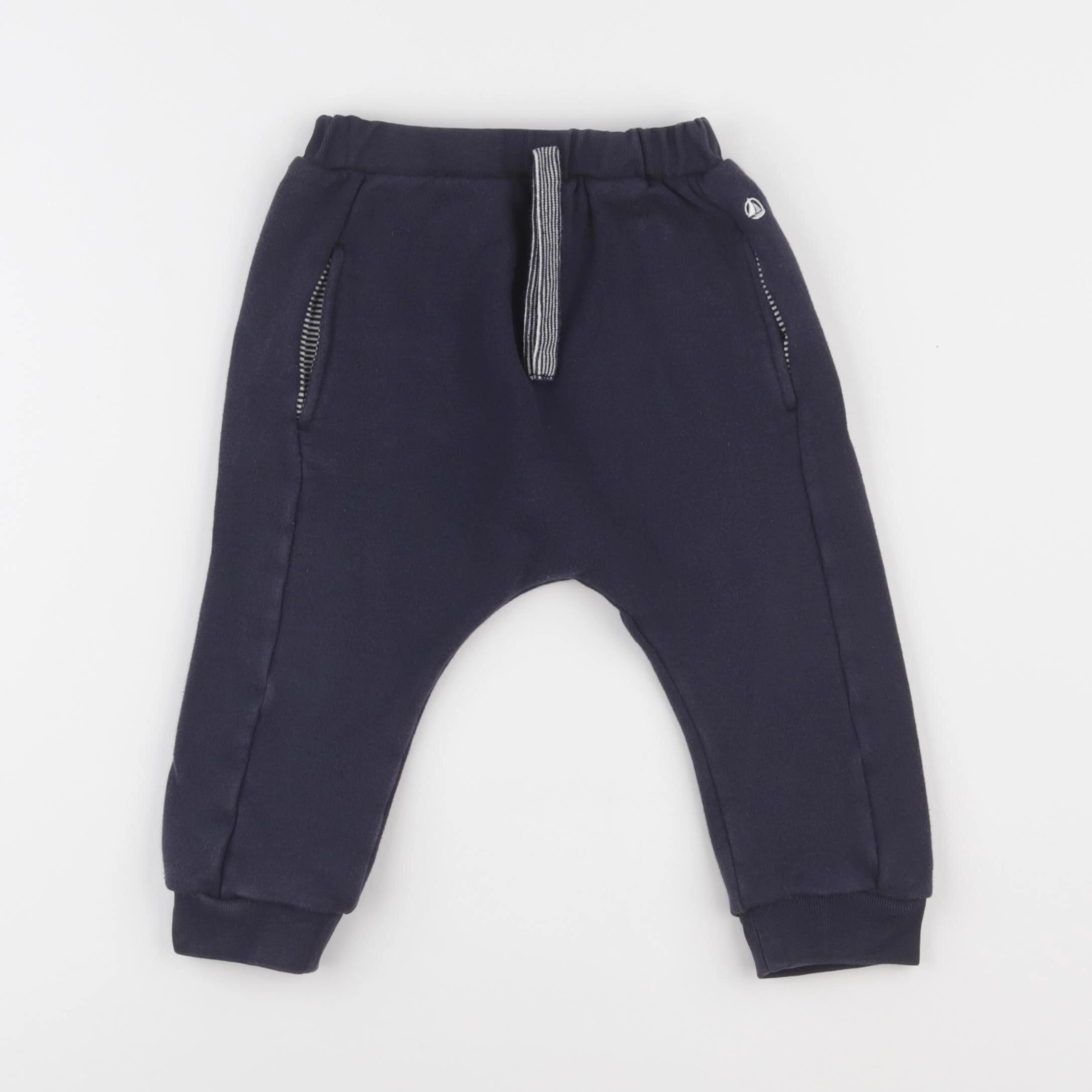 Petit Bateau - jogging bleu - 18 mois