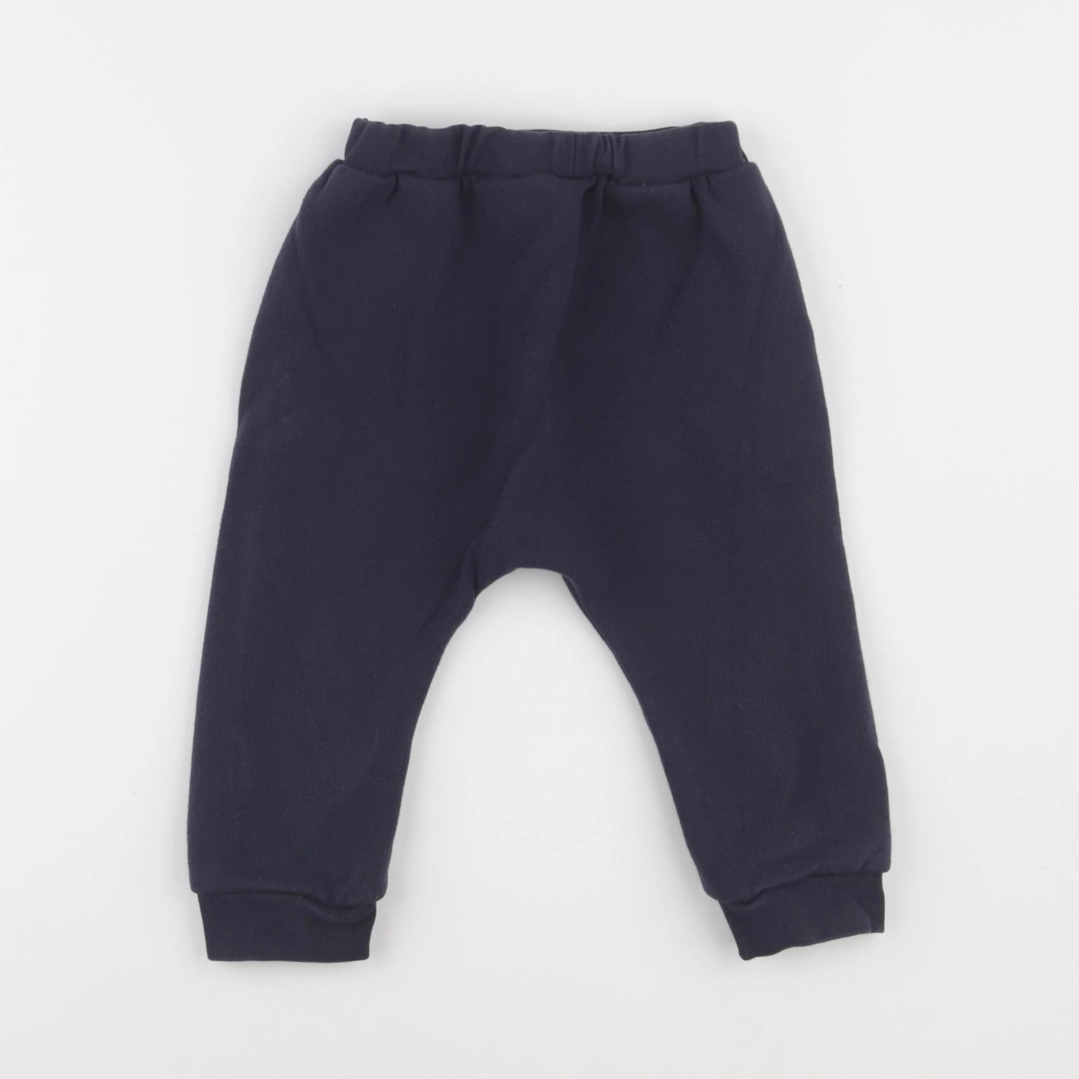 Petit Bateau - jogging bleu - 18 mois