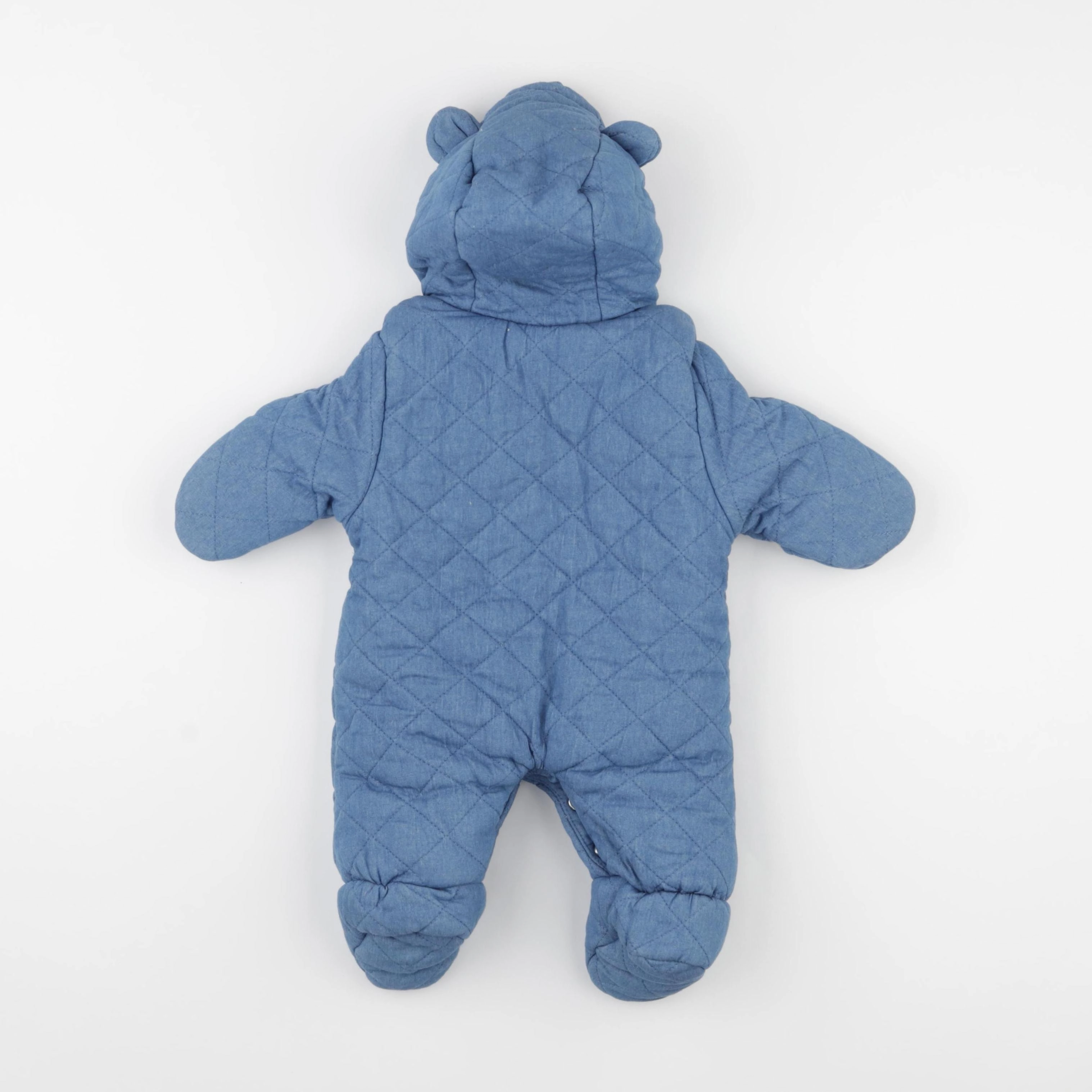 Vertbaudet - combi-pilote bleu - 1 mois