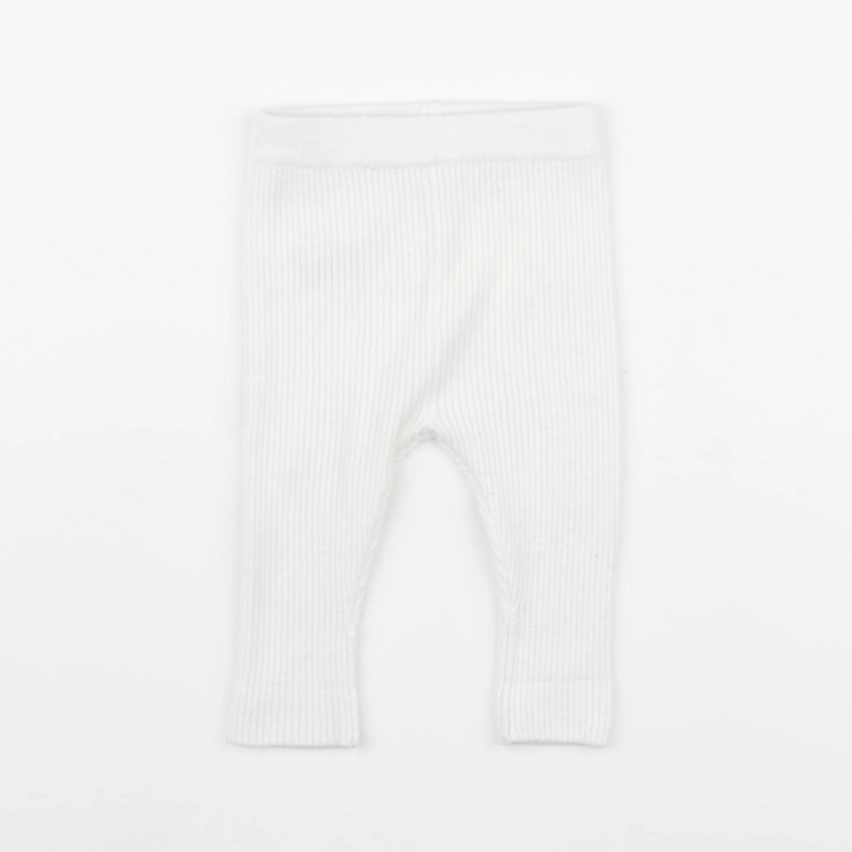 Vertbaudet - legging blanc - 3 mois