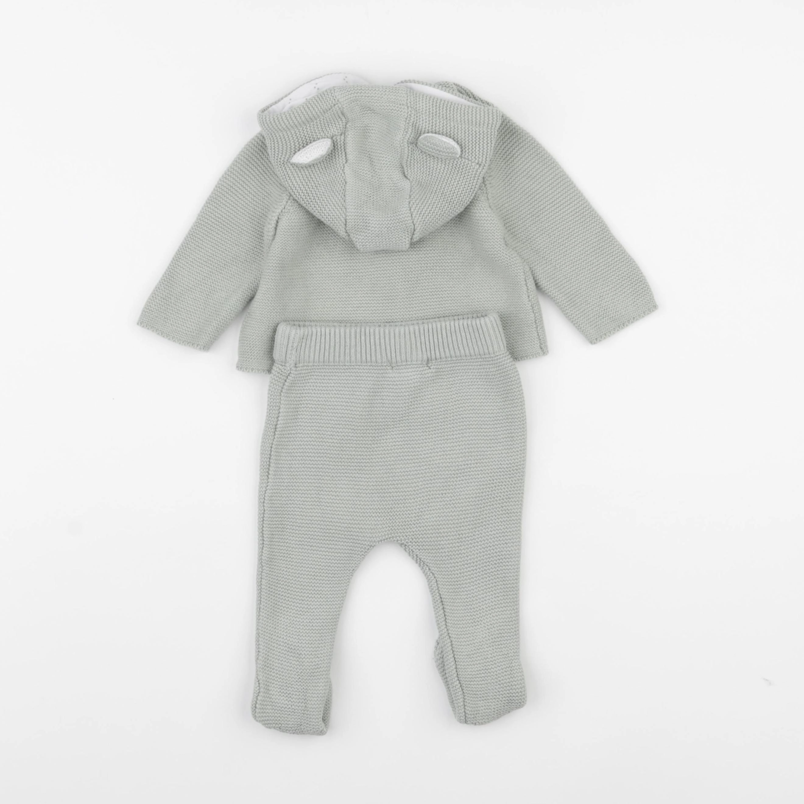 Vertbaudet - ensemble vert - 3 mois