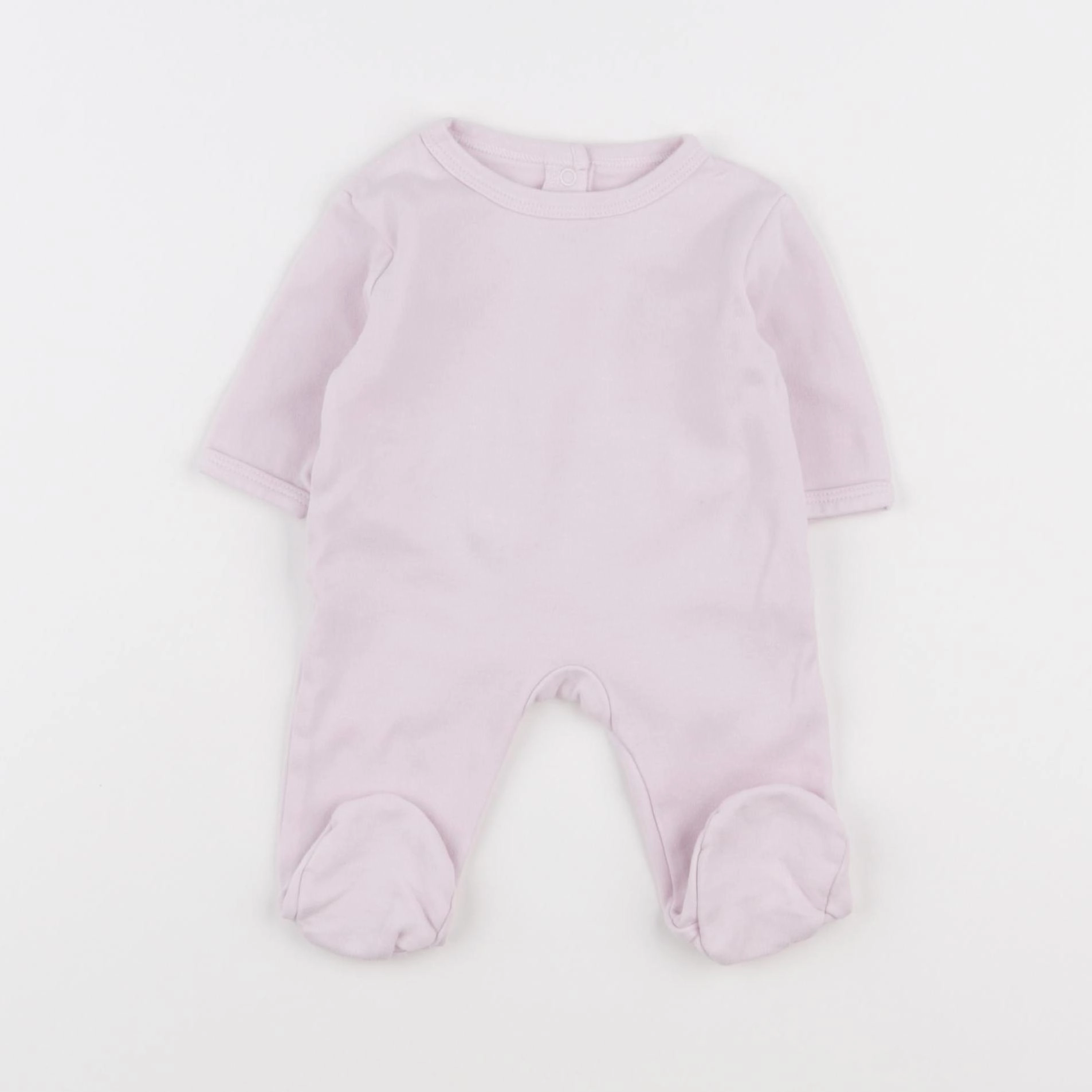 Vertbaudet - pyjama coton rose - 1 mois