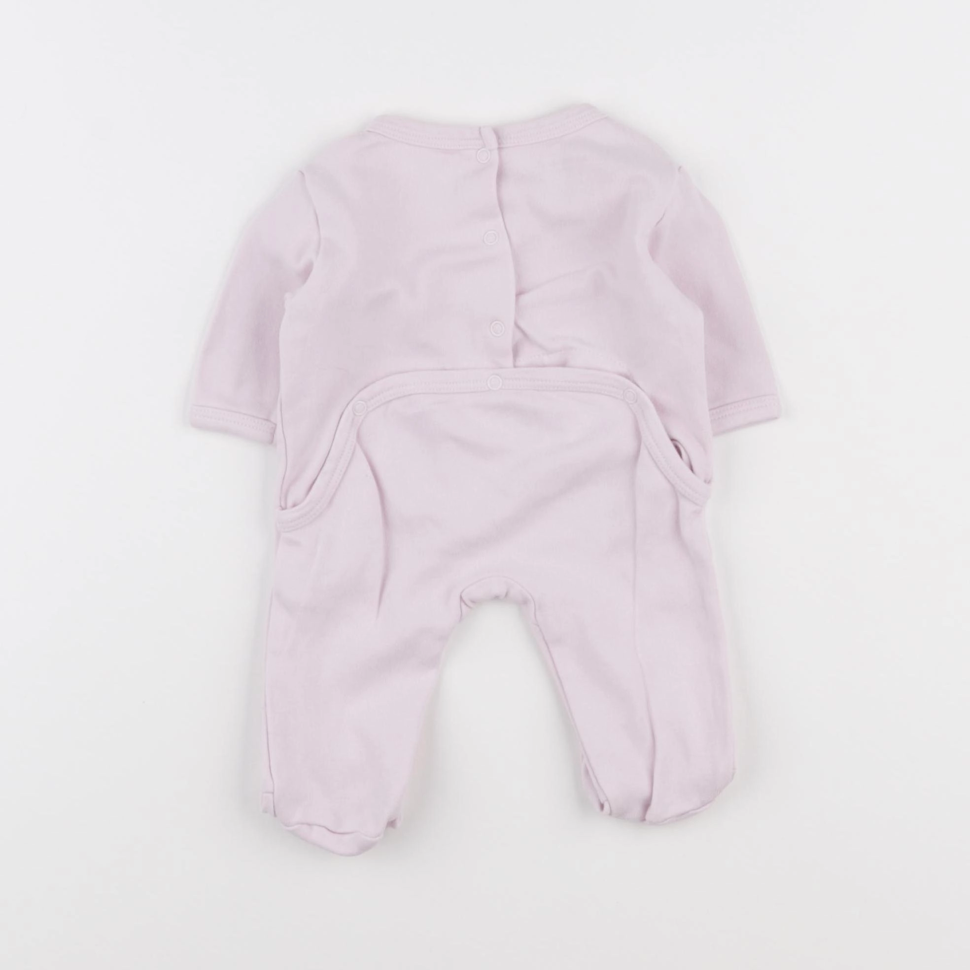 Vertbaudet - pyjama coton rose - 1 mois