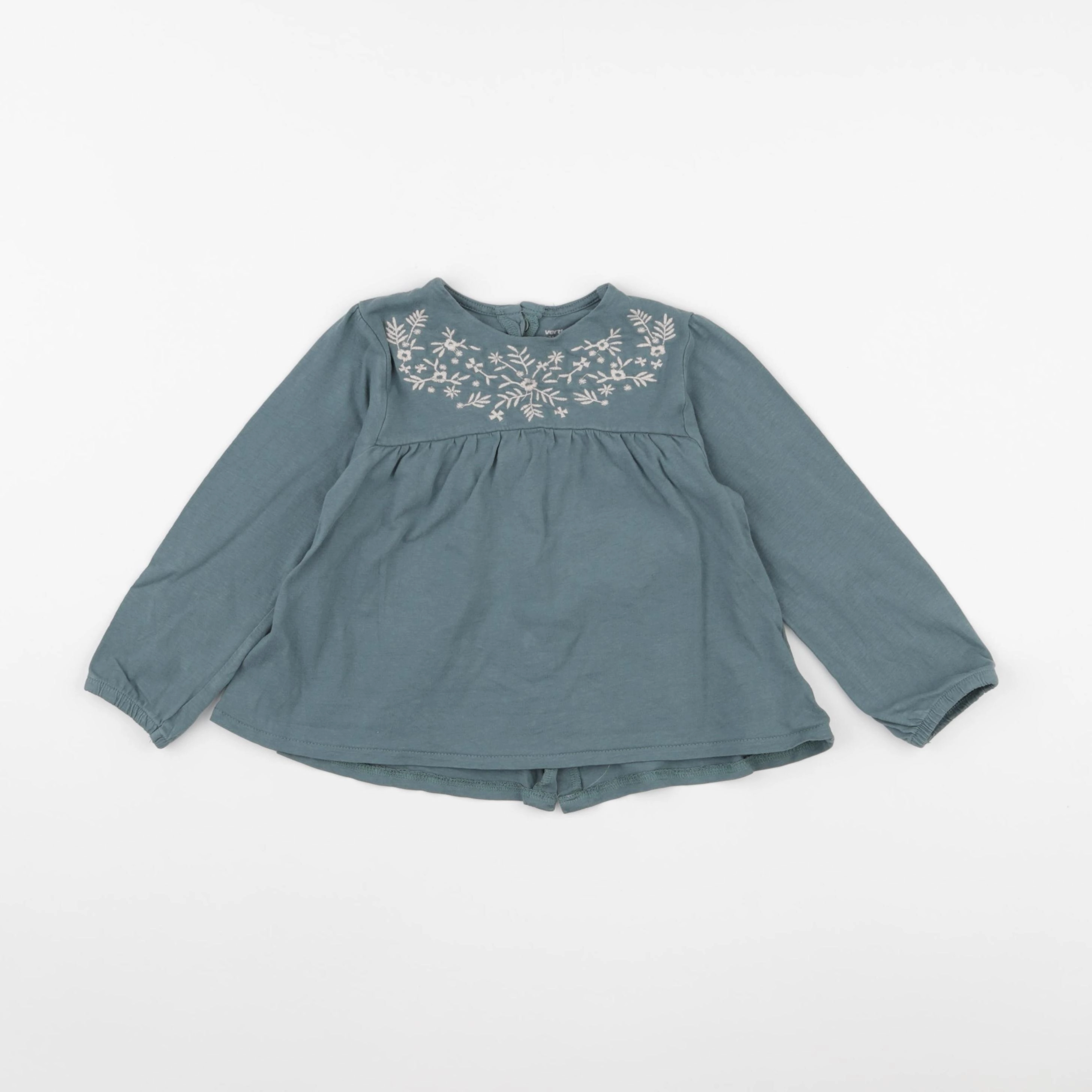 Vertbaudet - tee-shirt vert - 24 mois