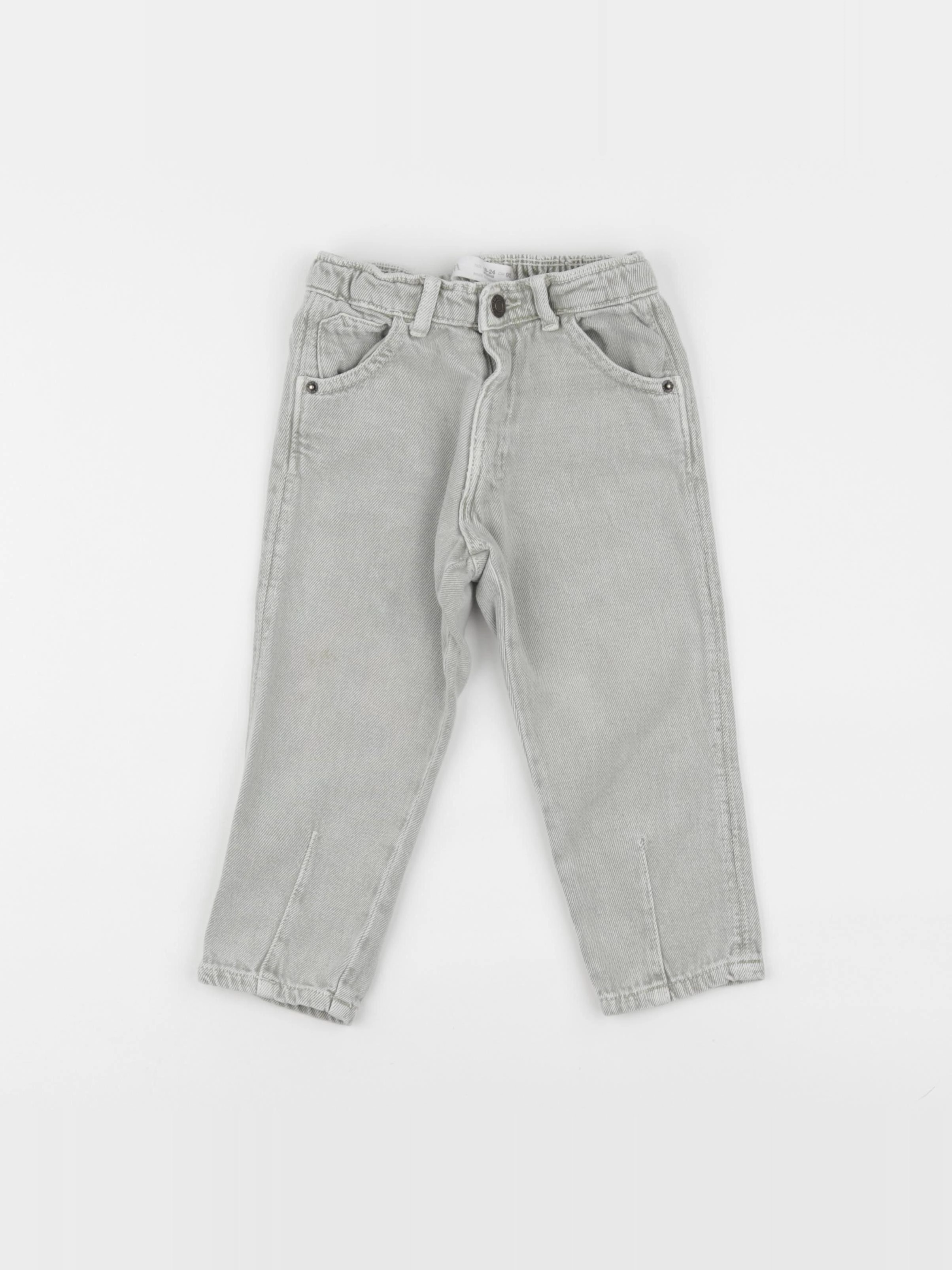 Zara - jean vert - 18/24 mois
