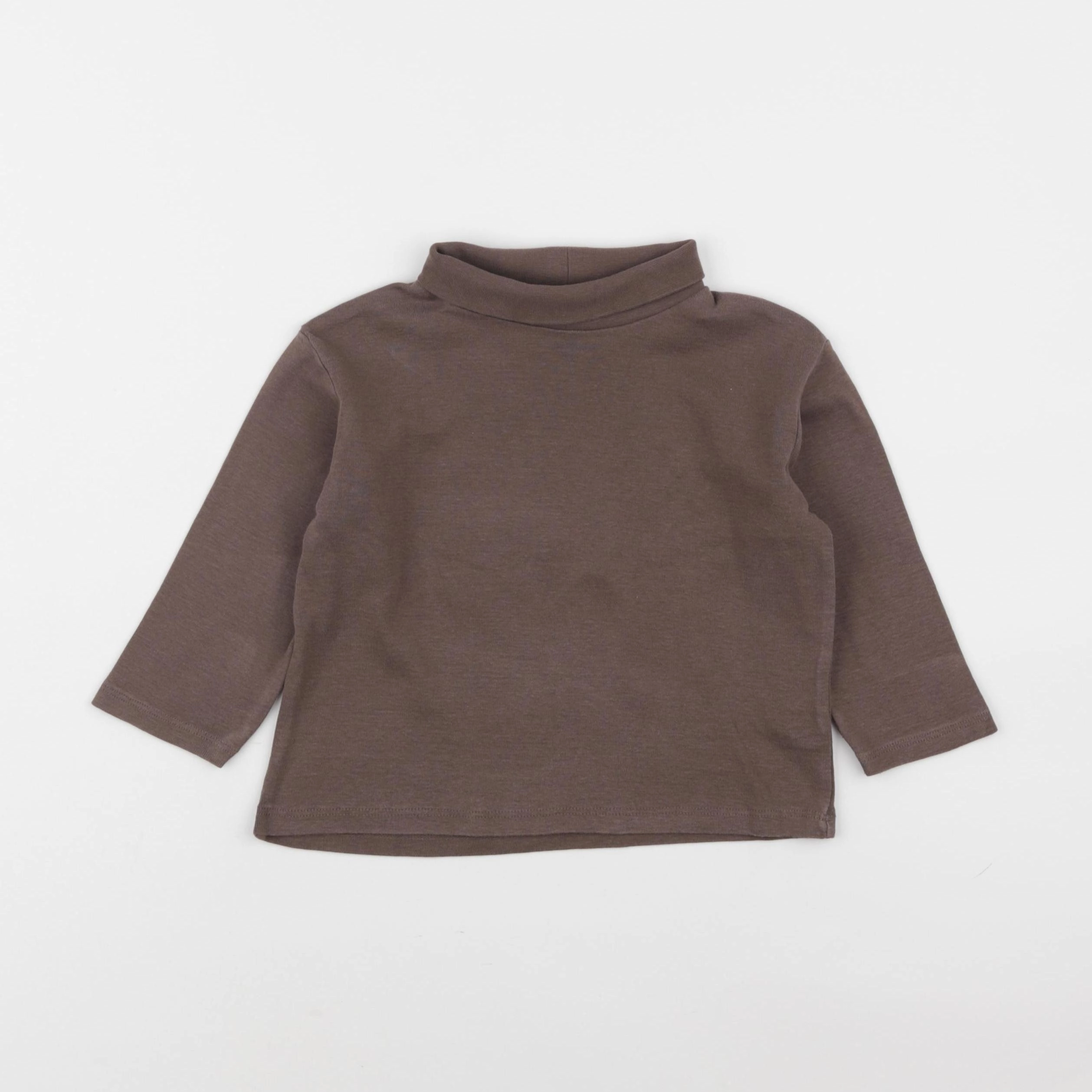 Zara - sous-pull marron - 12/18 mois
