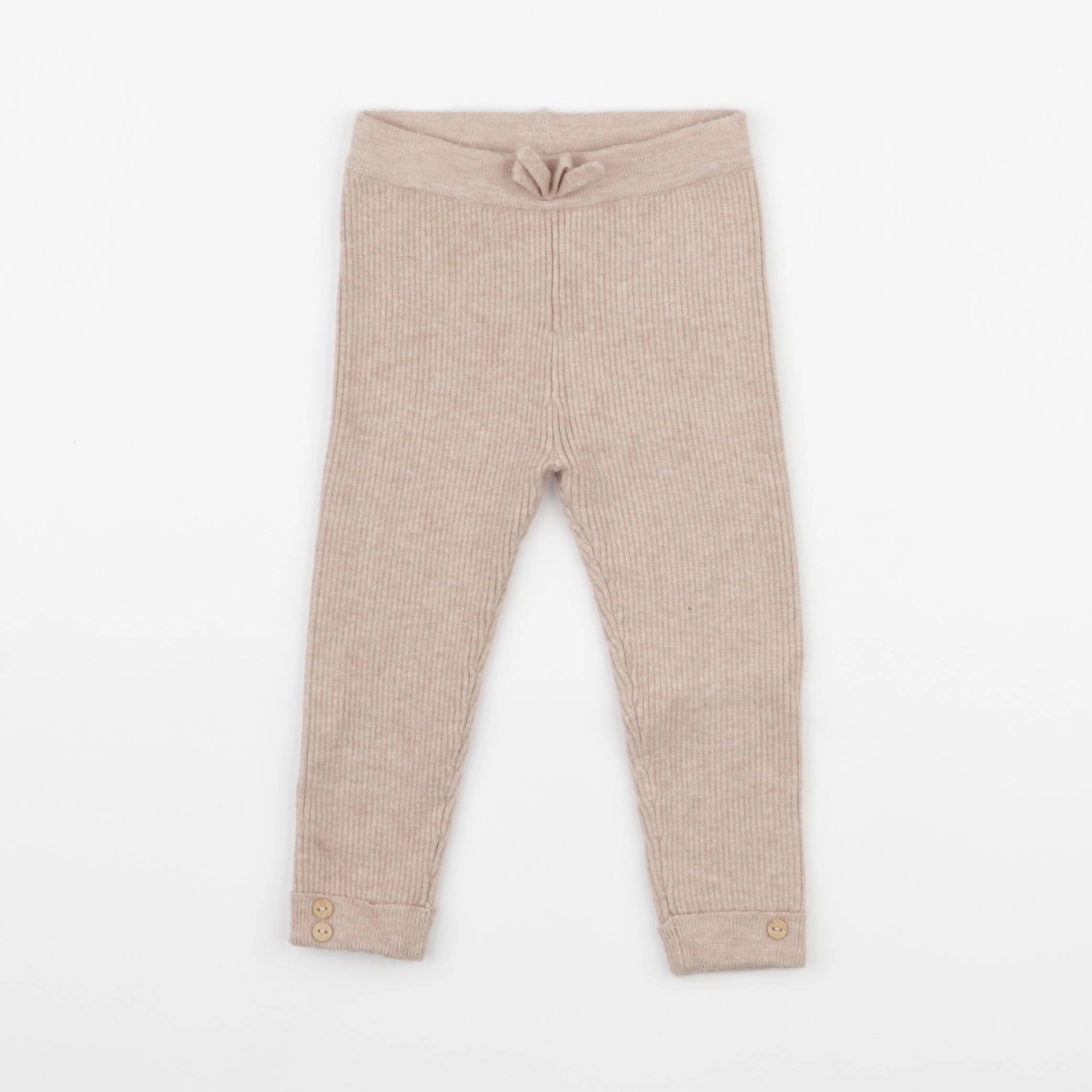 Vertbaudet - legging beige - 12 mois