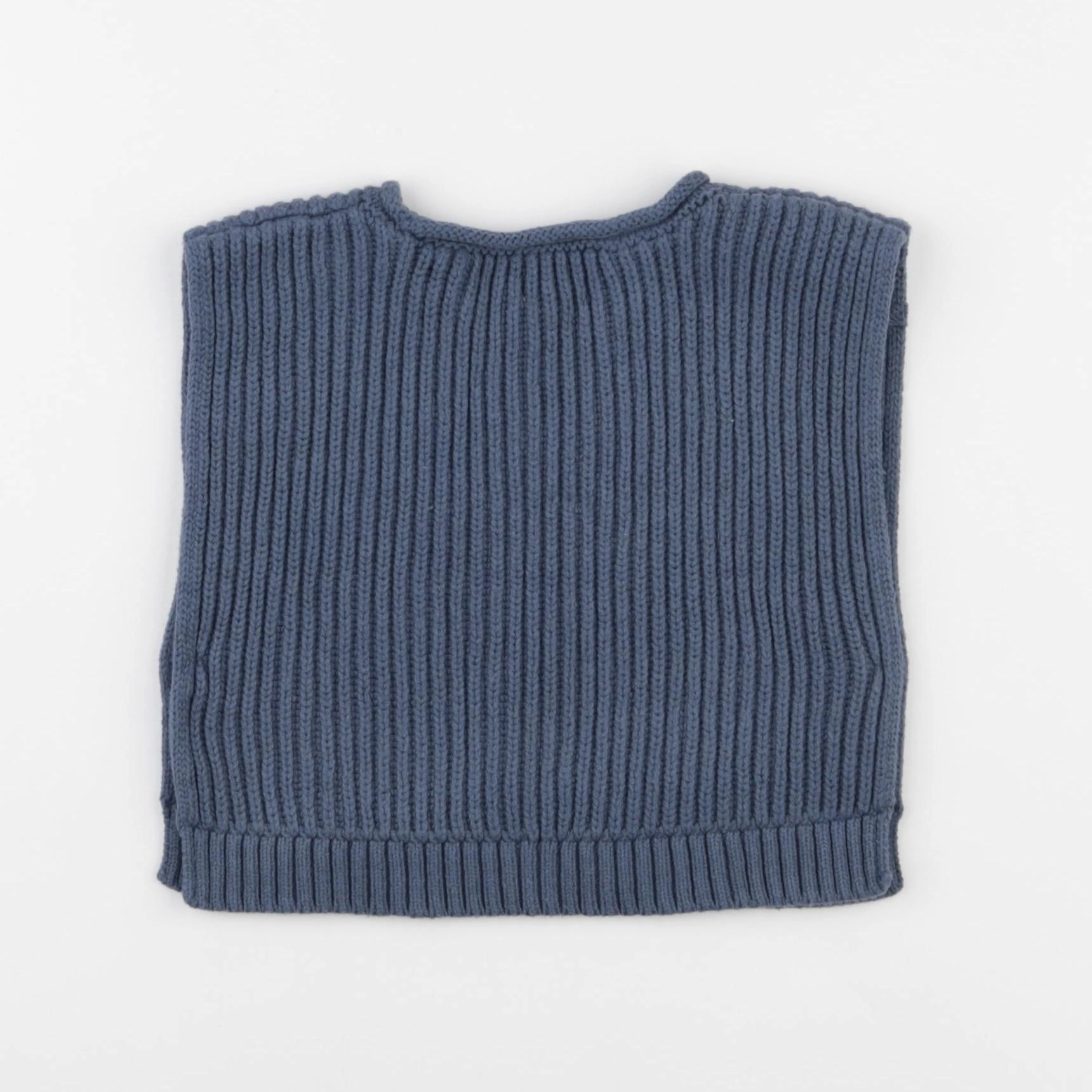 Vertbaudet - pull bleu - 9 mois