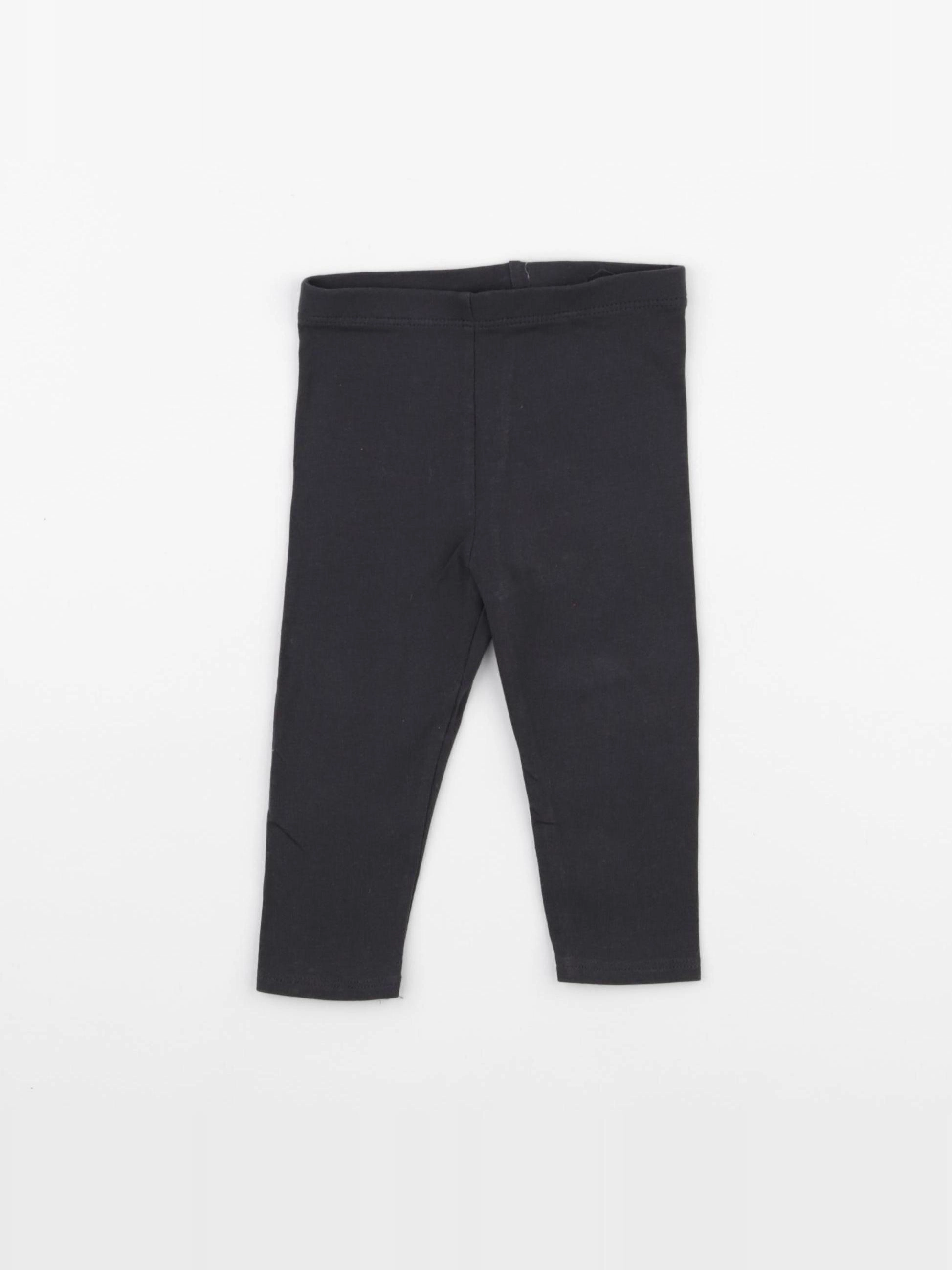Vertbaudet - legging noir - 12 mois