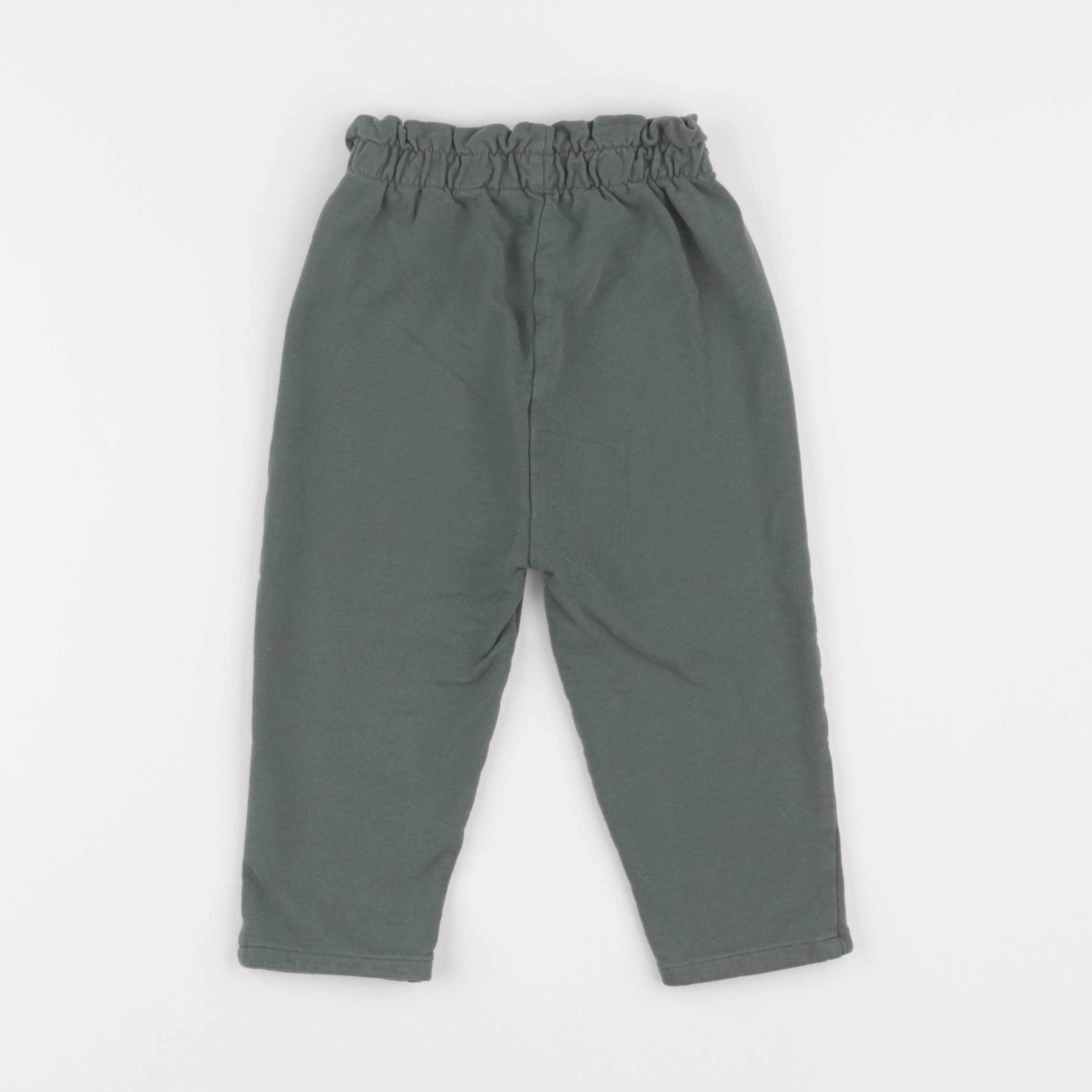 Vertbaudet - jogging vert - 2 ans