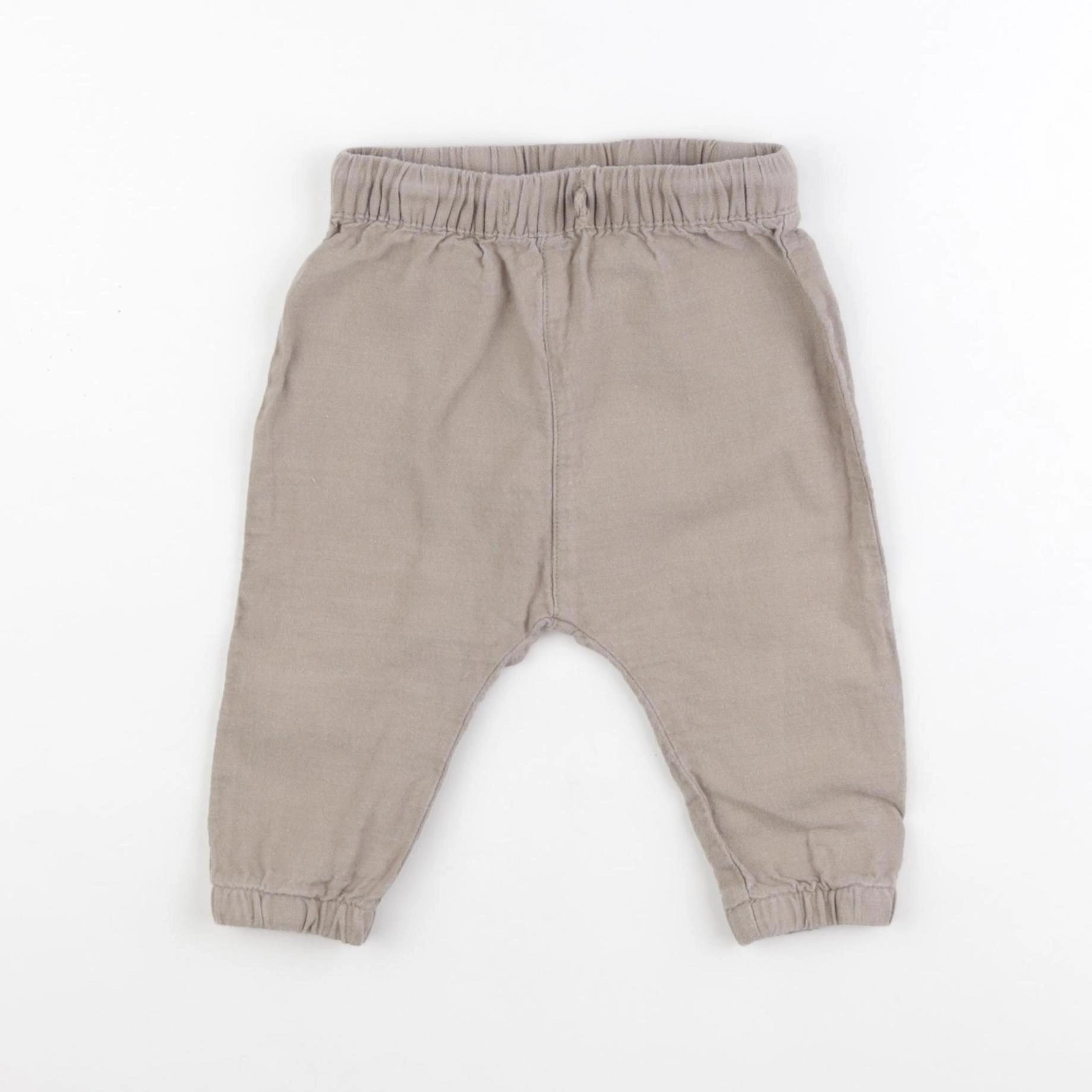 H&M - pantalon beige - 6/9 mois