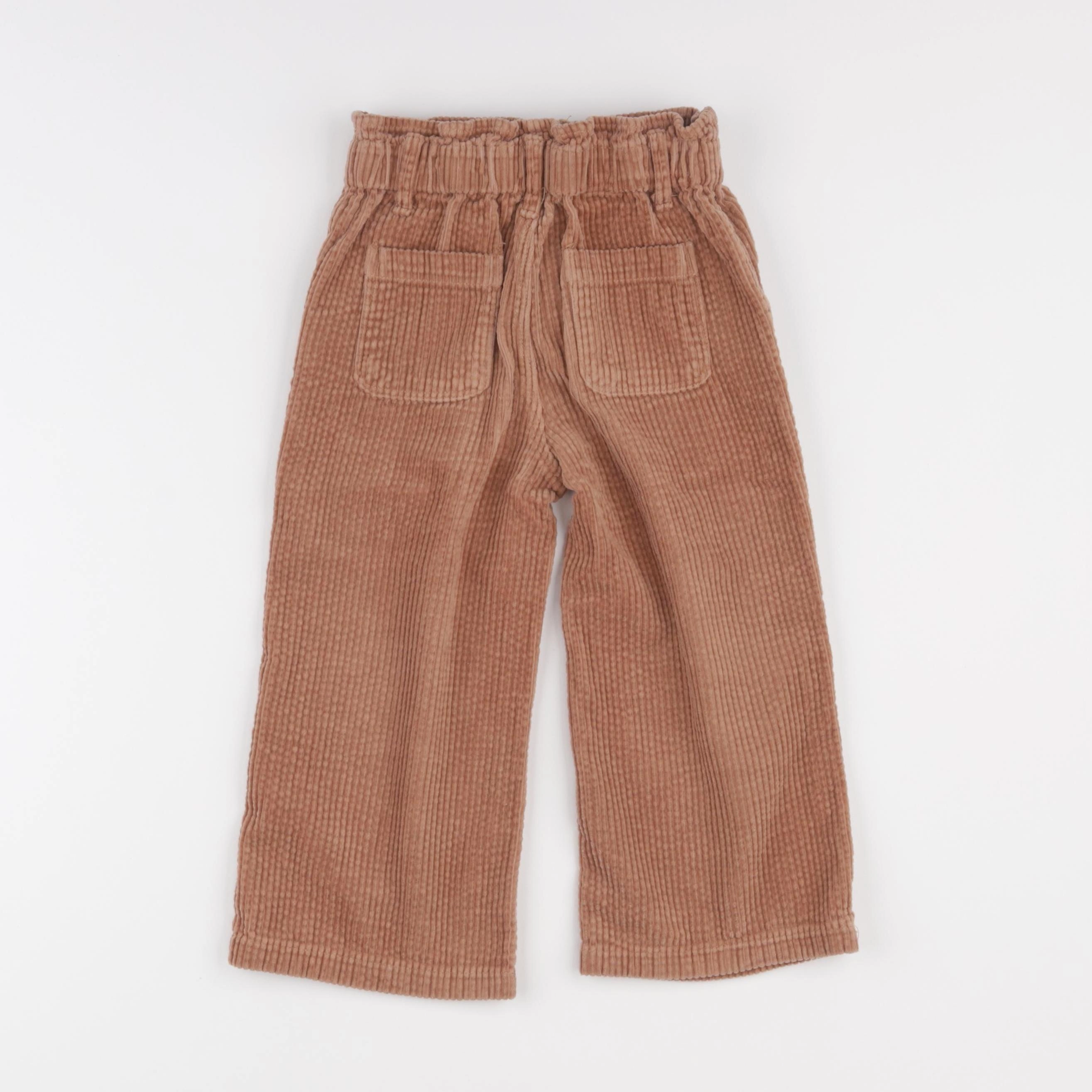 Vertbaudet - pantalon marron - 4 ans