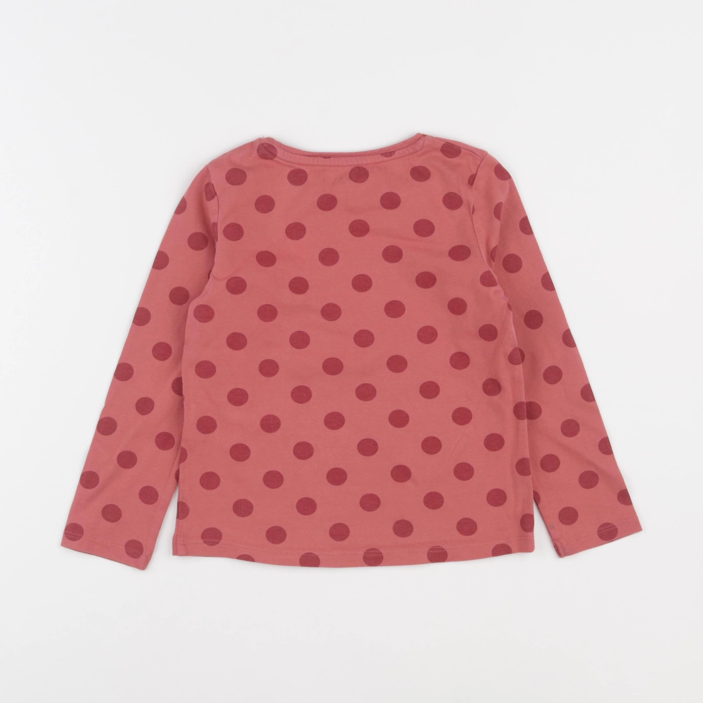 Vertbaudet - tee-shirt rouge - 4 ans