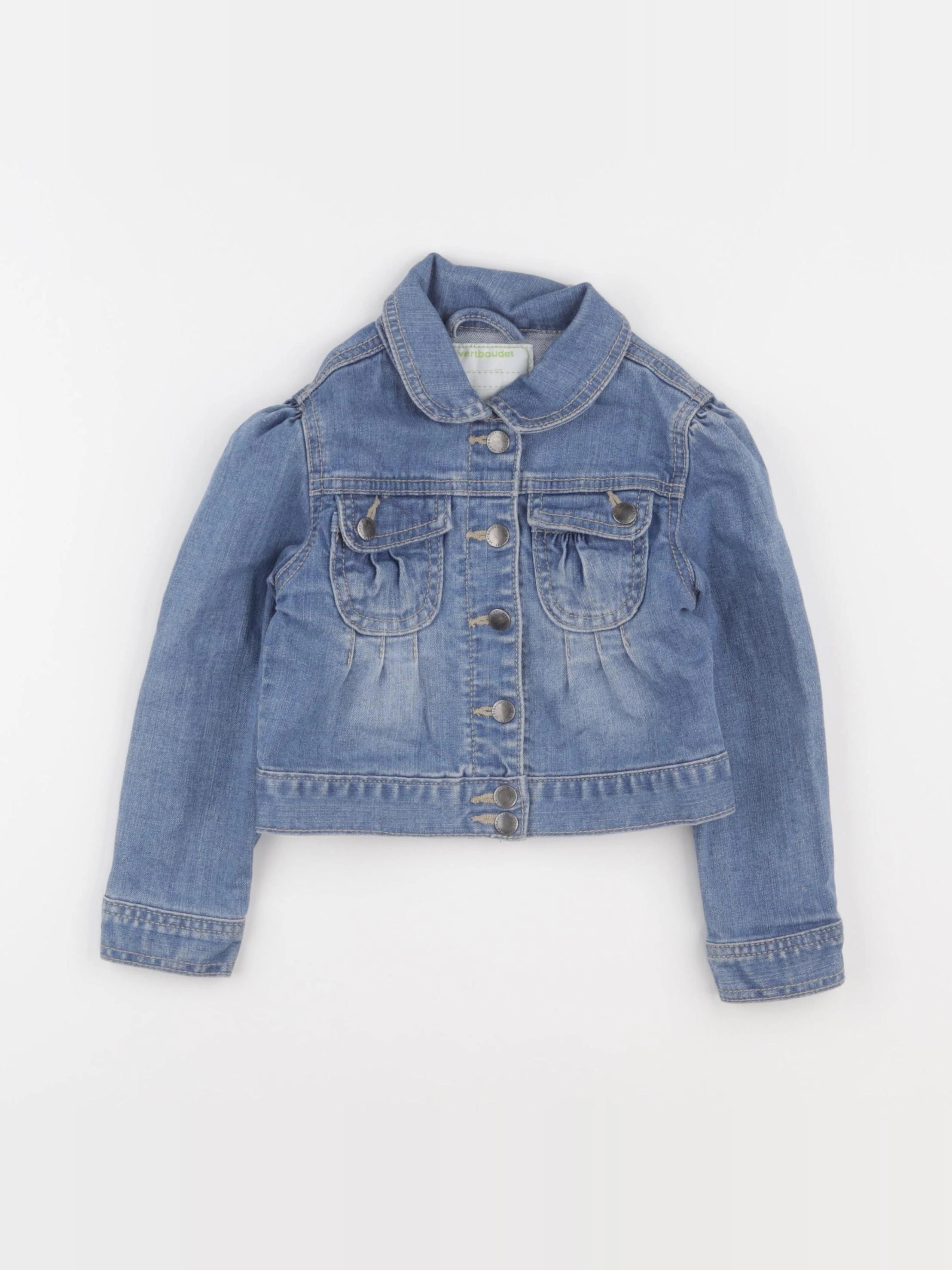 Vertbaudet - veste bleu - 4 ans