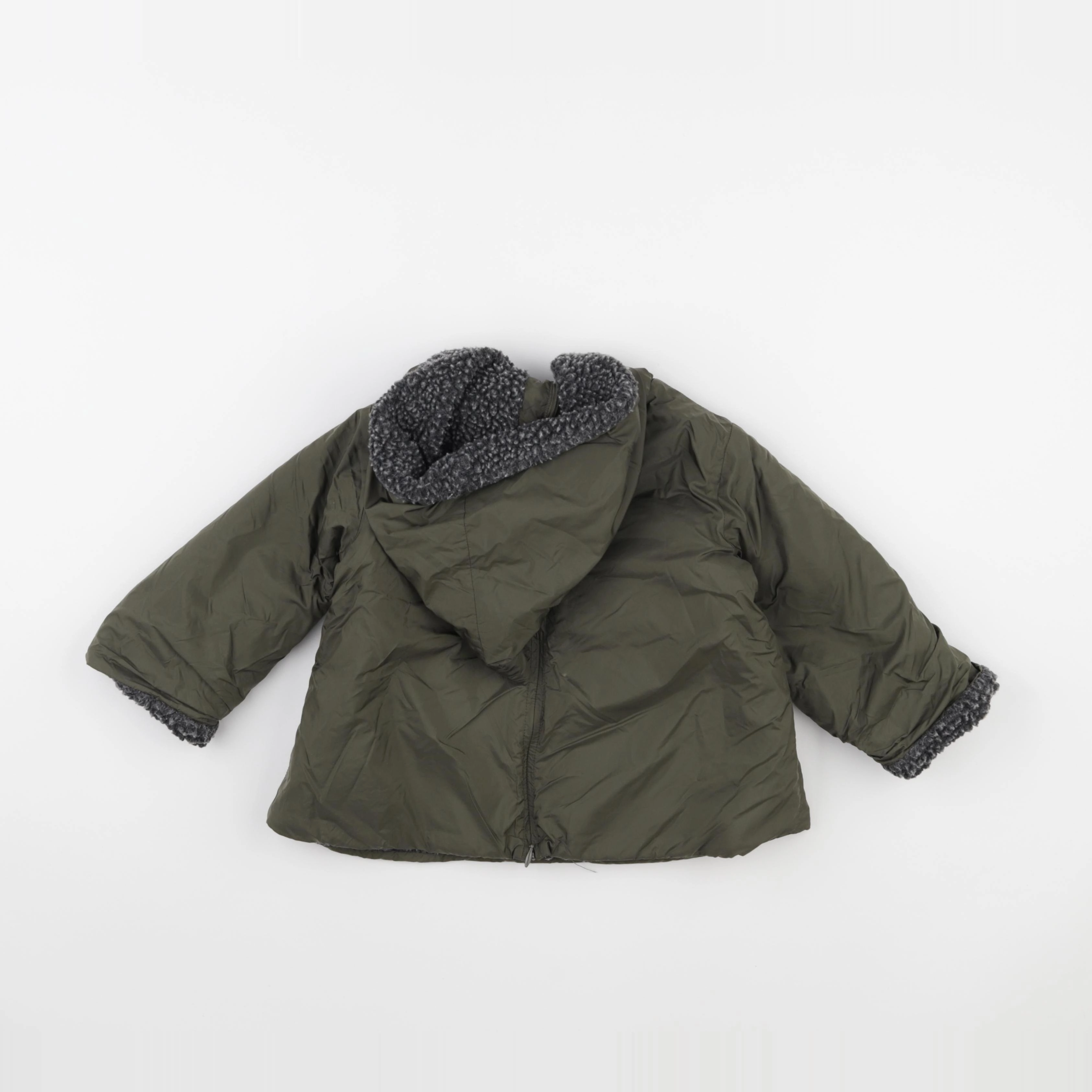 Bonton - burnou vert - 24 mois