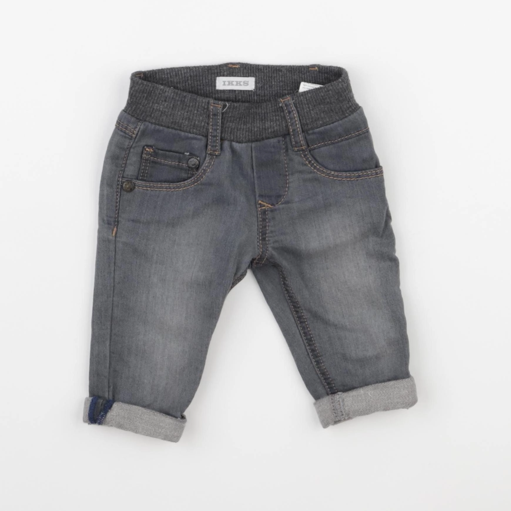 IKKS - pantalon gris - 3 mois