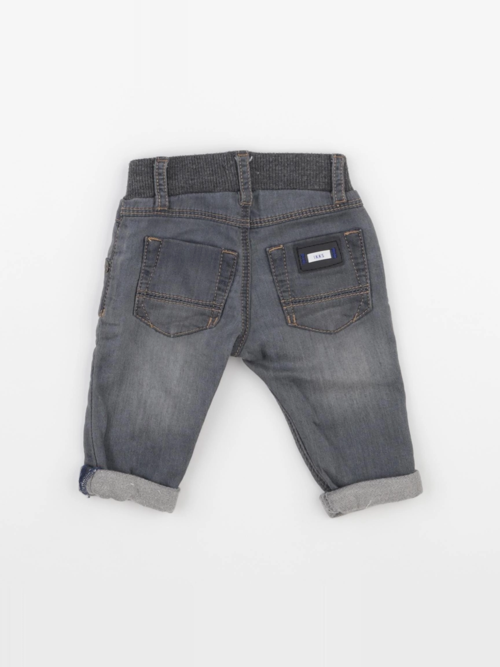 IKKS - pantalon gris - 3 mois