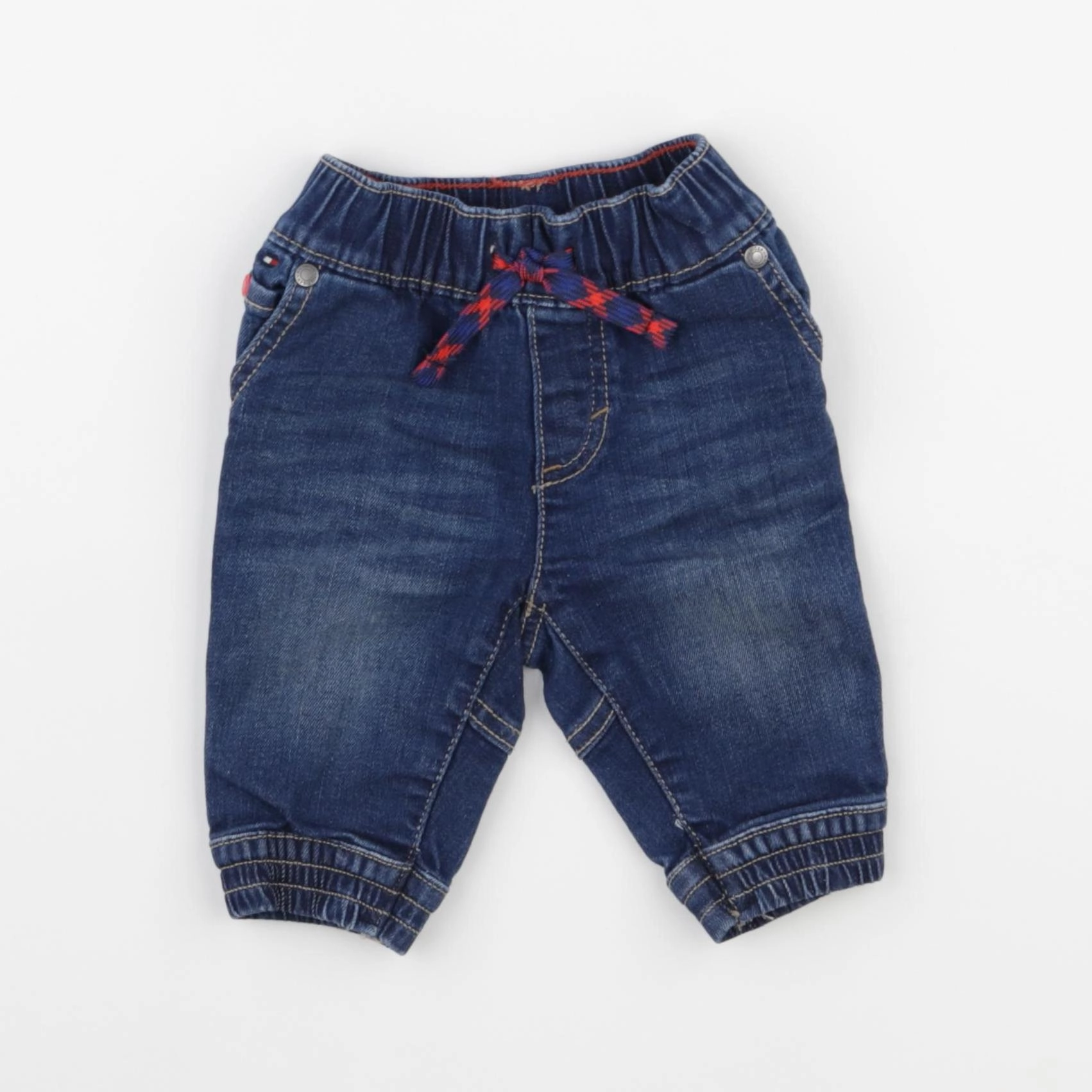 Tommy Hilfiger - pantalon bleu - 3/6 mois