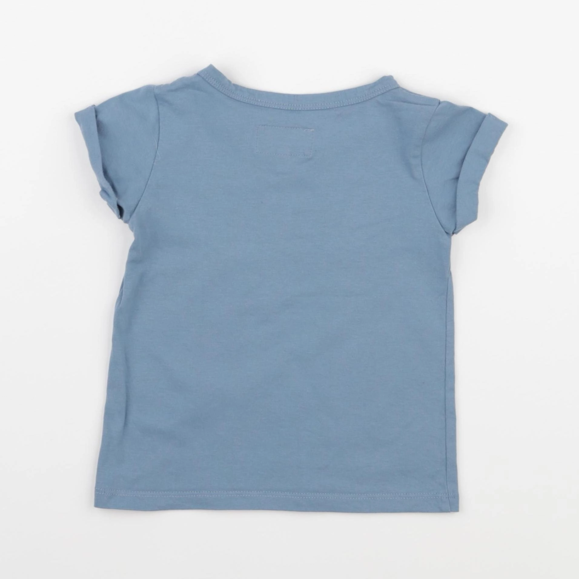 Frangin Frangine - tee-shirt bleu - 2 ans