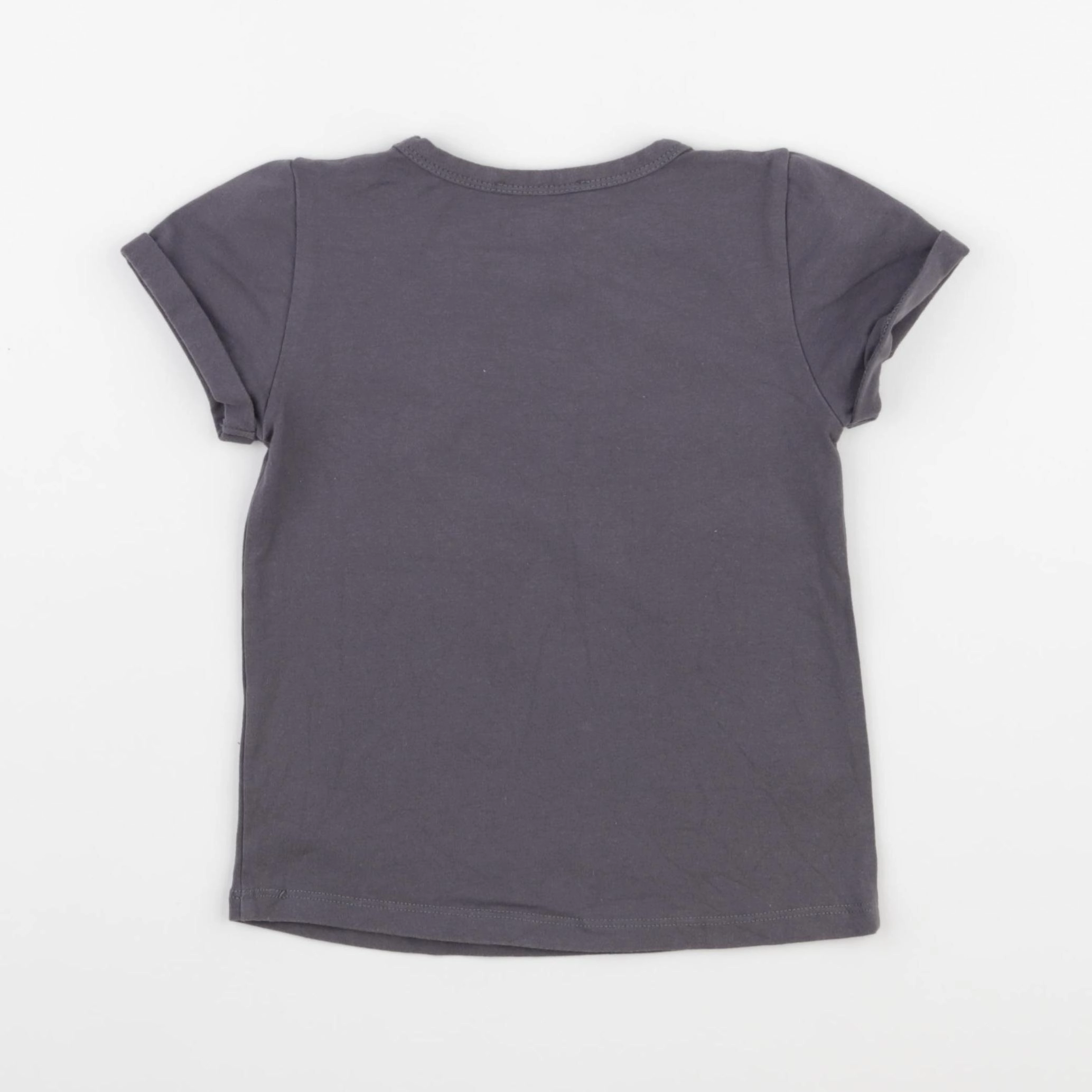 Frangin Frangine - tee-shirt gris - 2 ans