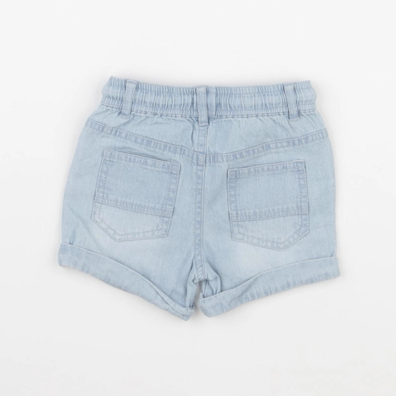 Vertbaudet - short bleu - 9/12 mois