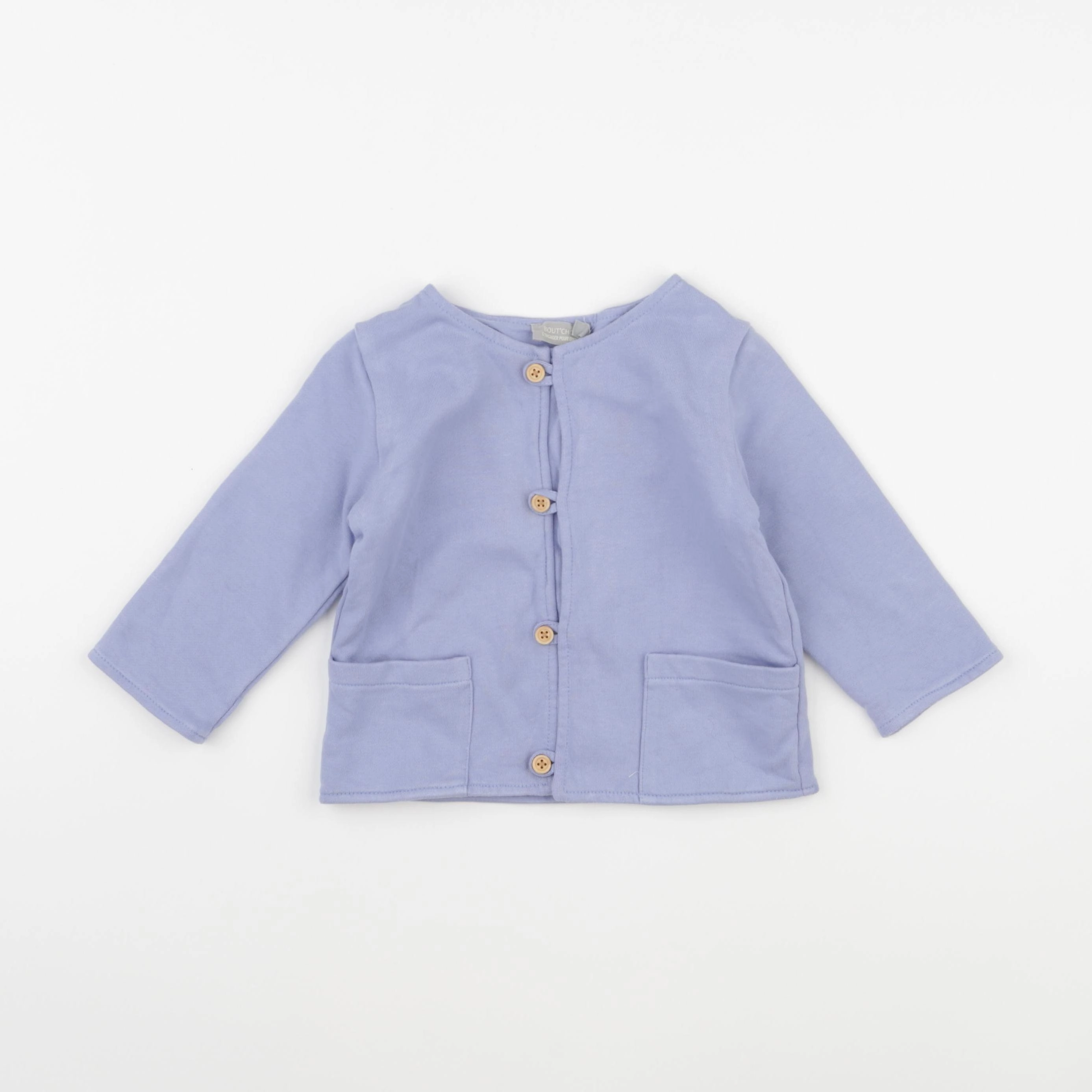 Boutchou - gilet bleu - 18 mois