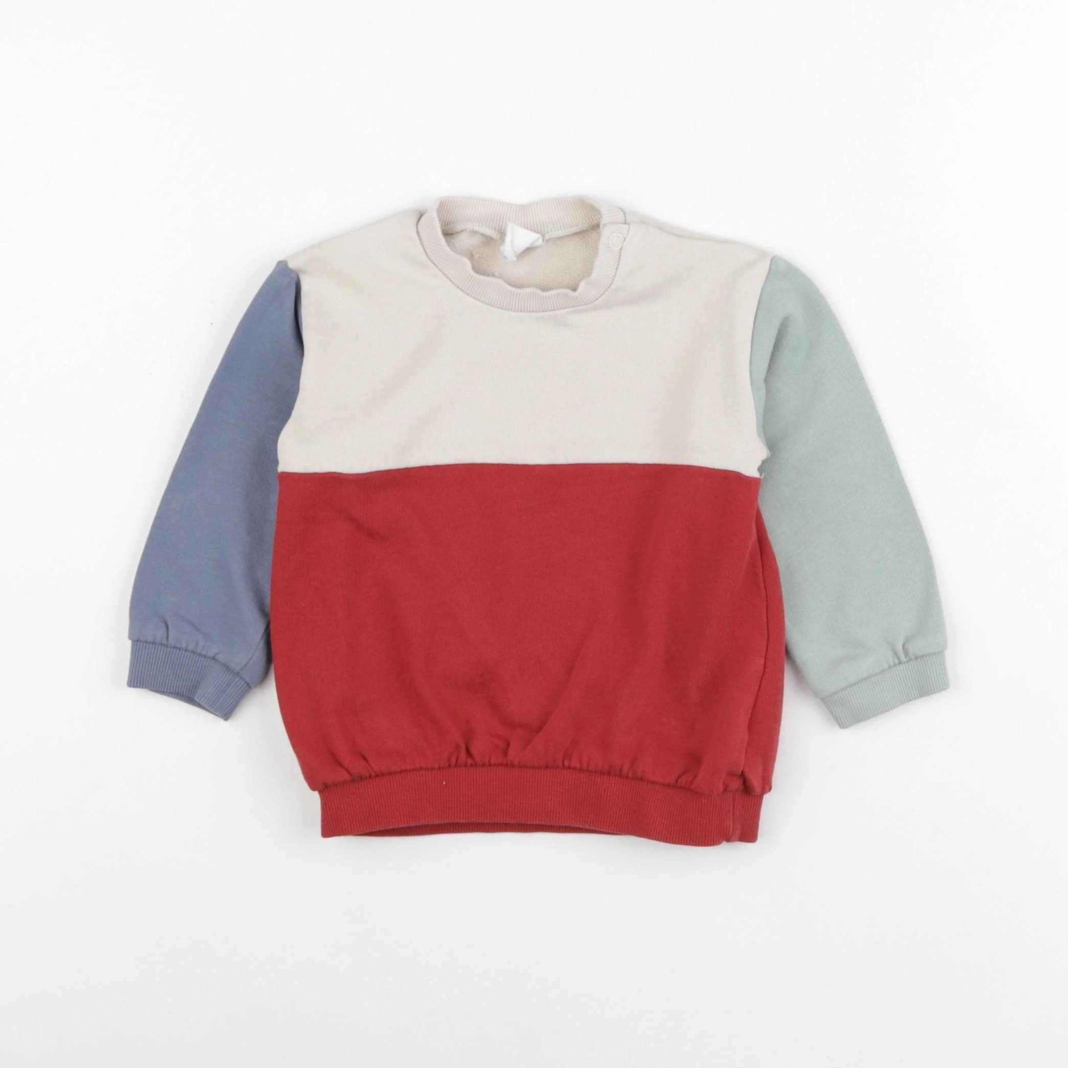 H&M - sweat multicolore - 12 mois