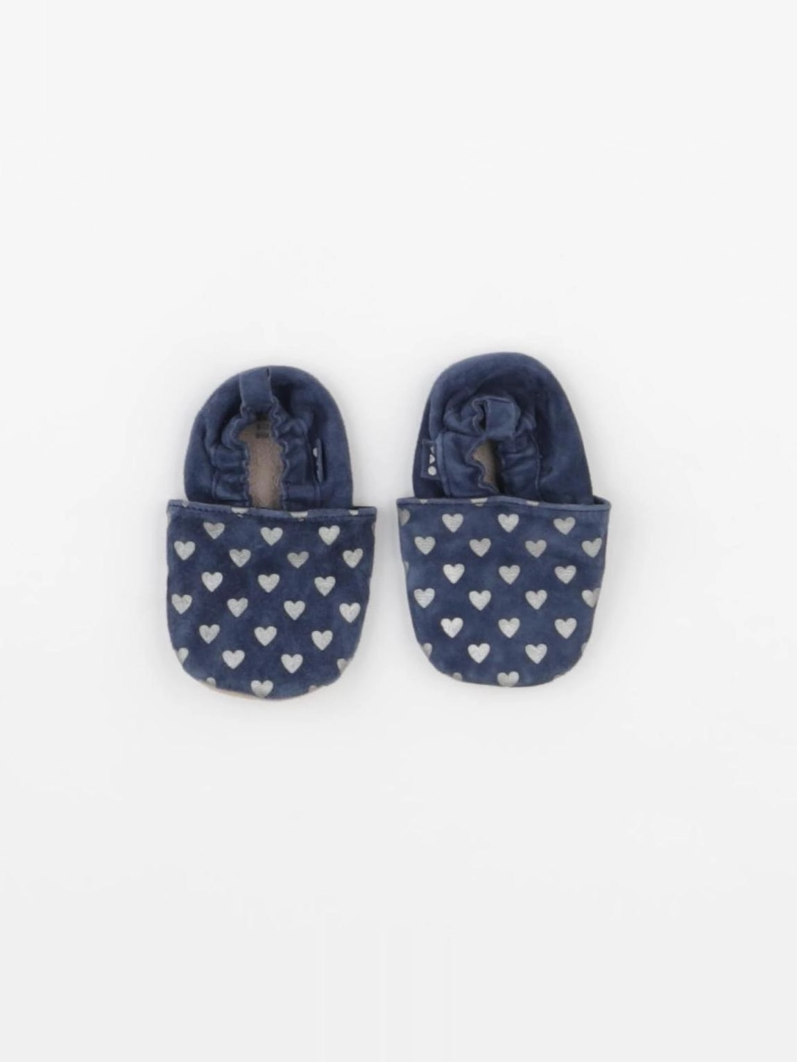 Tape à l'oeil - chaussons bleu, argent - pointure 18/19