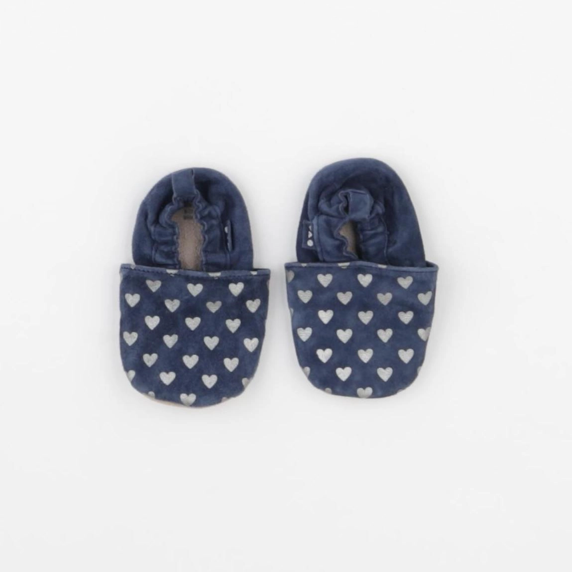 Tape à l'oeil - chaussons bleu, argent - pointure 18/19