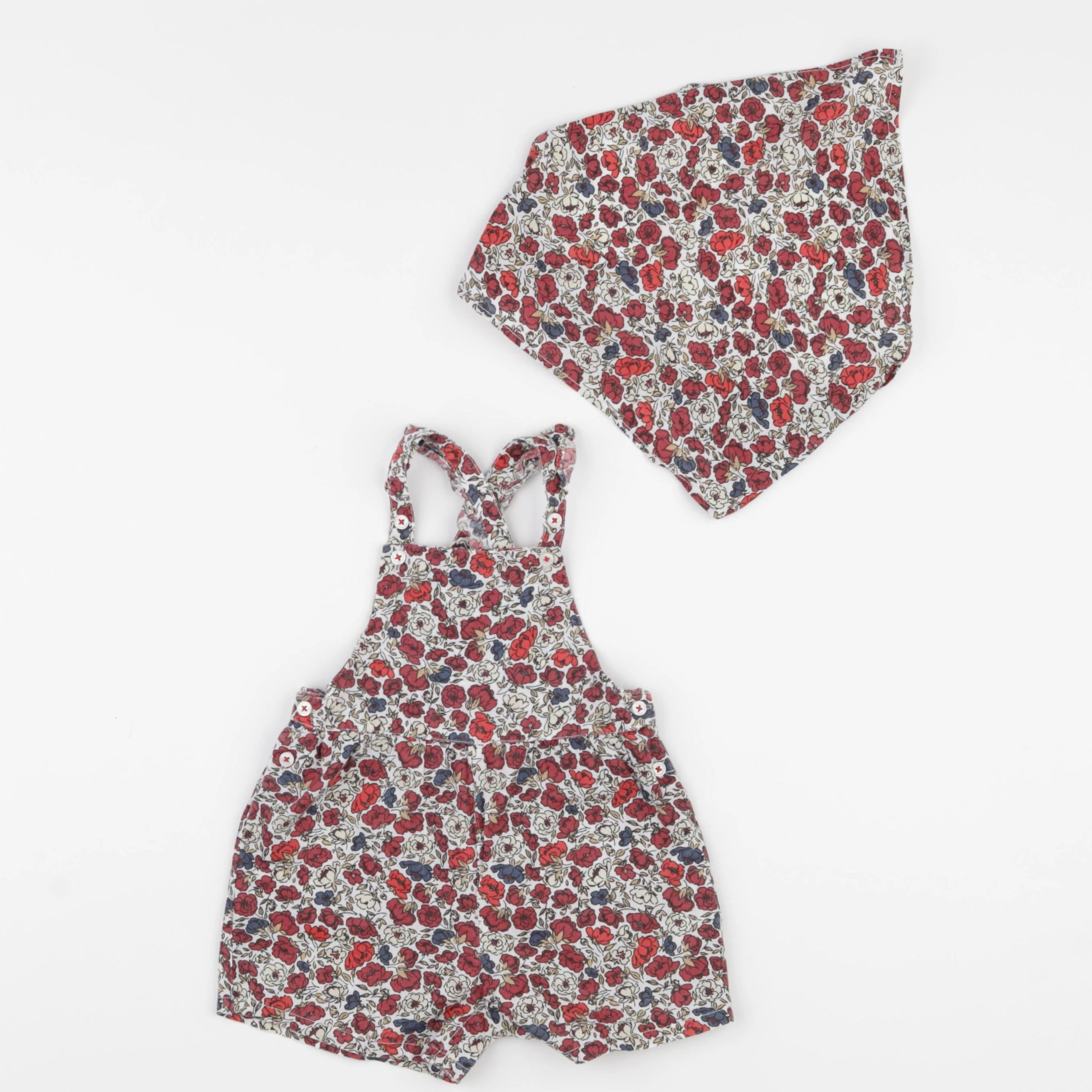 Boutchou - combinaison multicolore - 9 mois