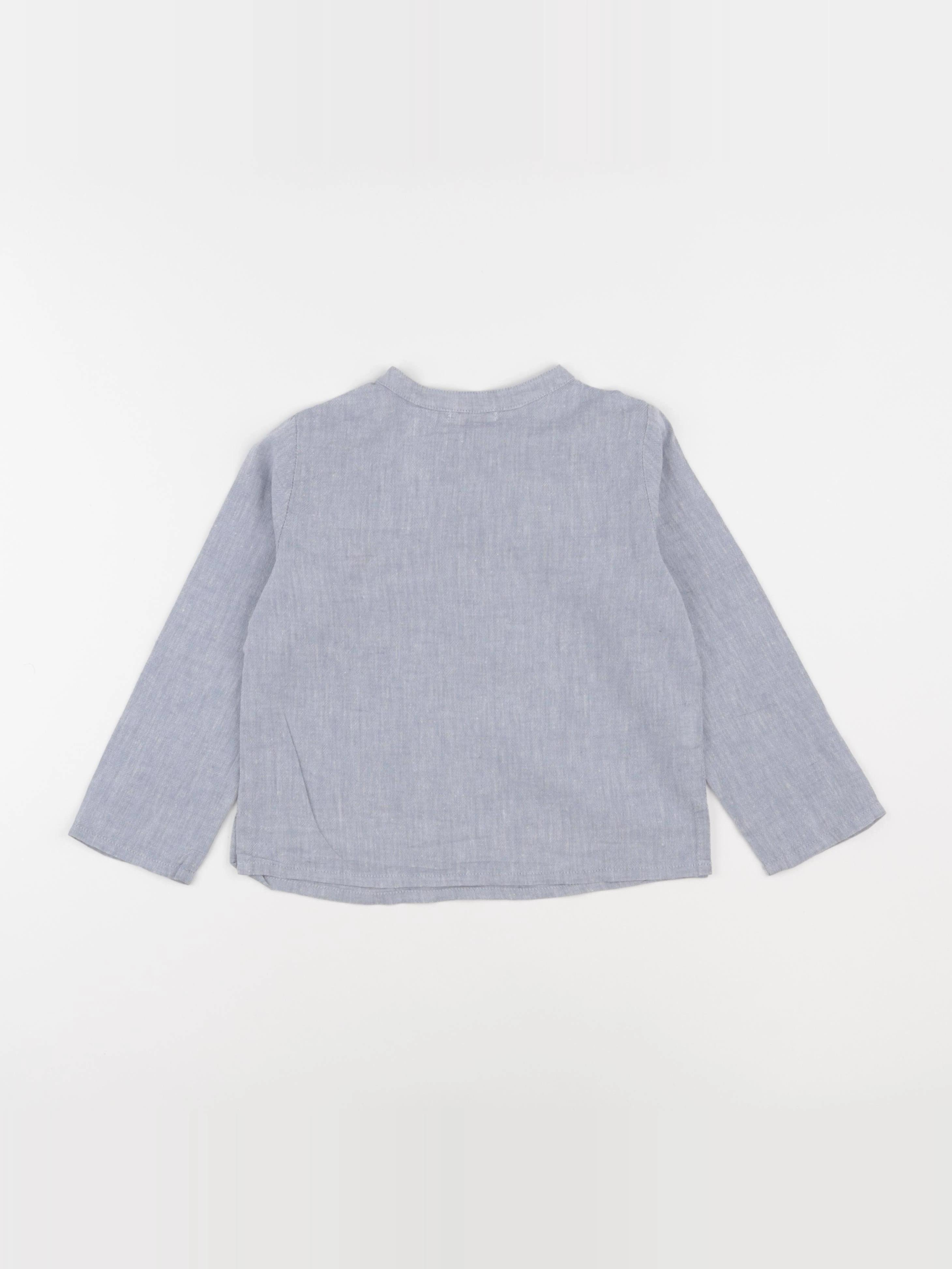 Laingo - chemise bleu - 6 ans