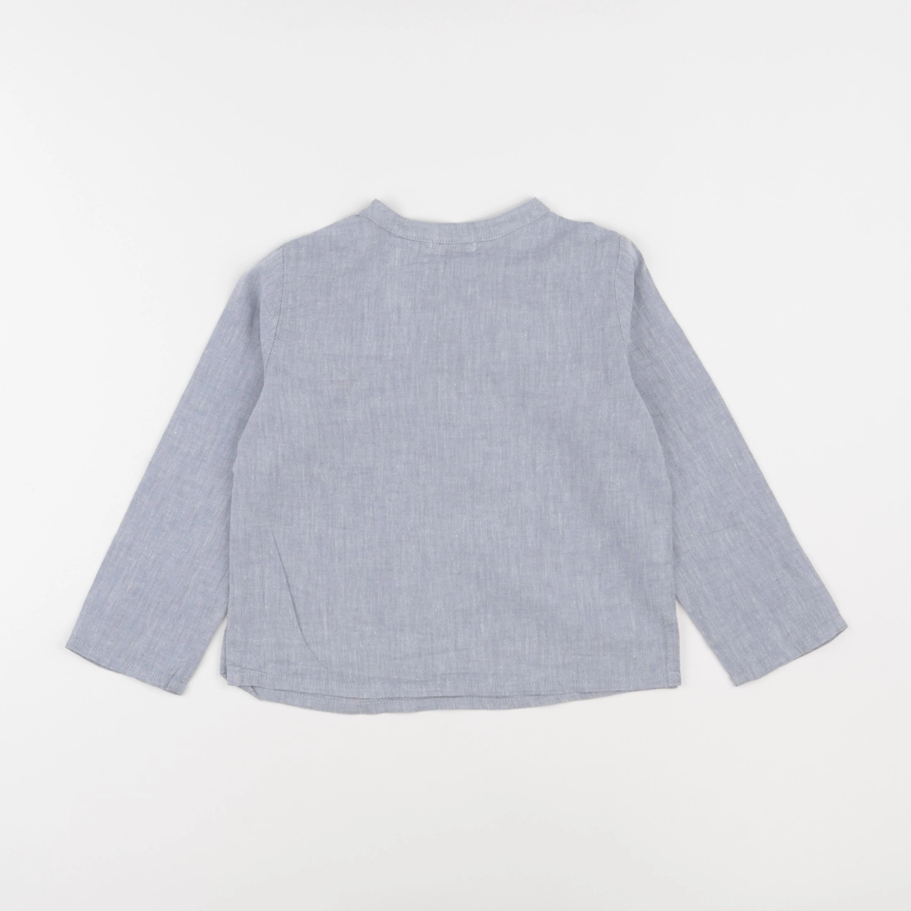 Laingo - chemise bleu - 6 ans