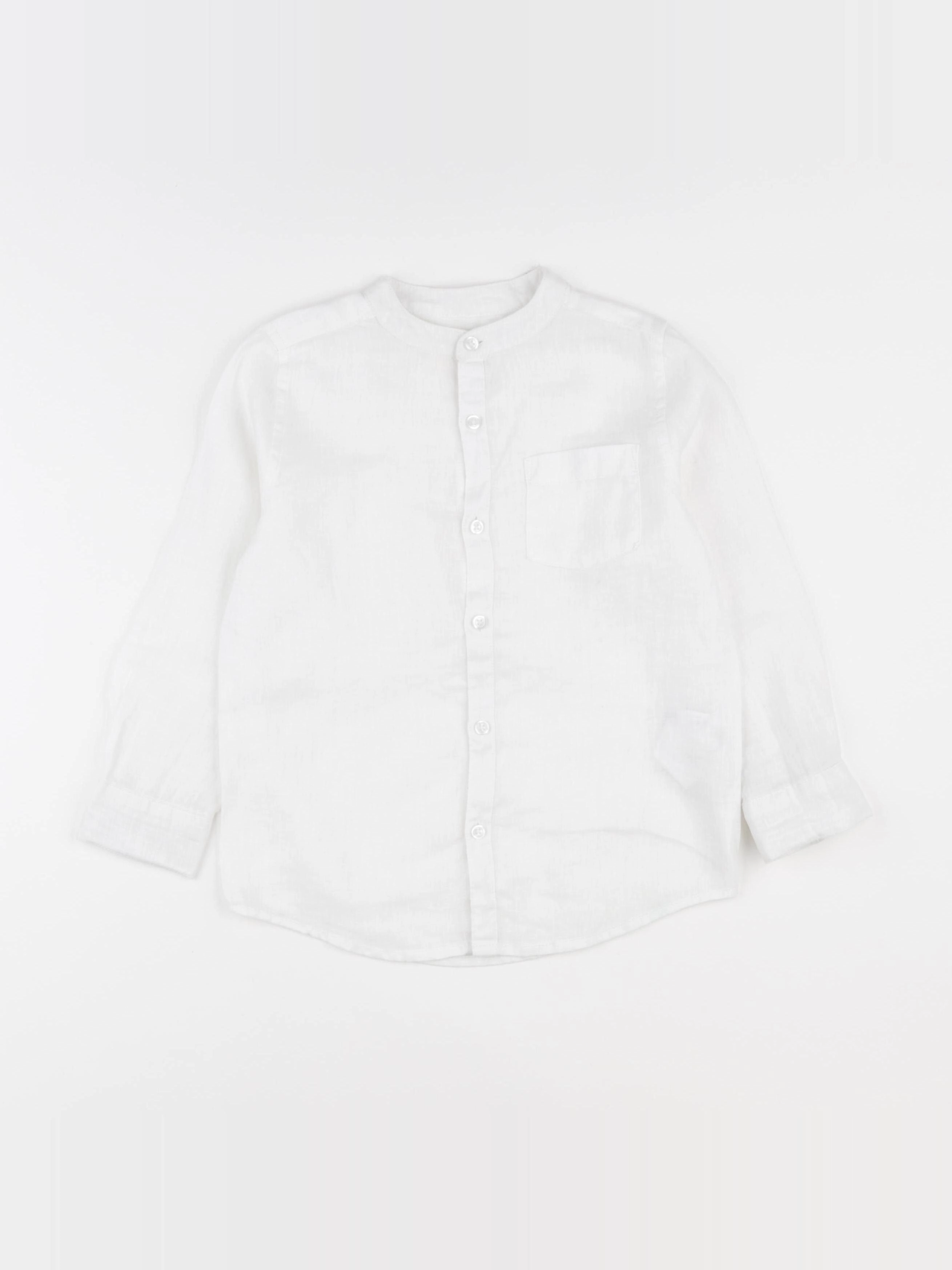 Monoprix - chemise blanc - 5 ans