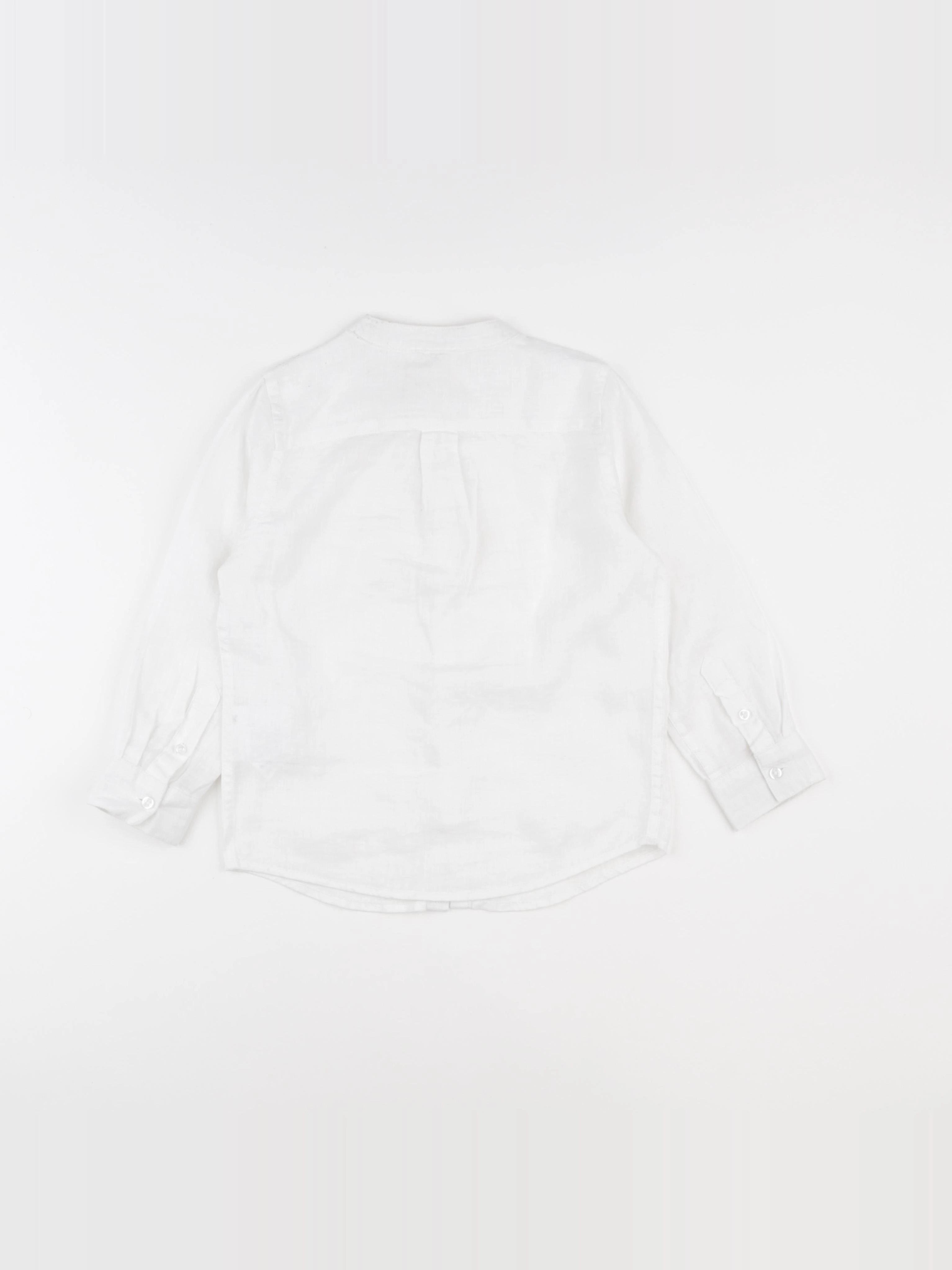 Monoprix - chemise blanc - 5 ans