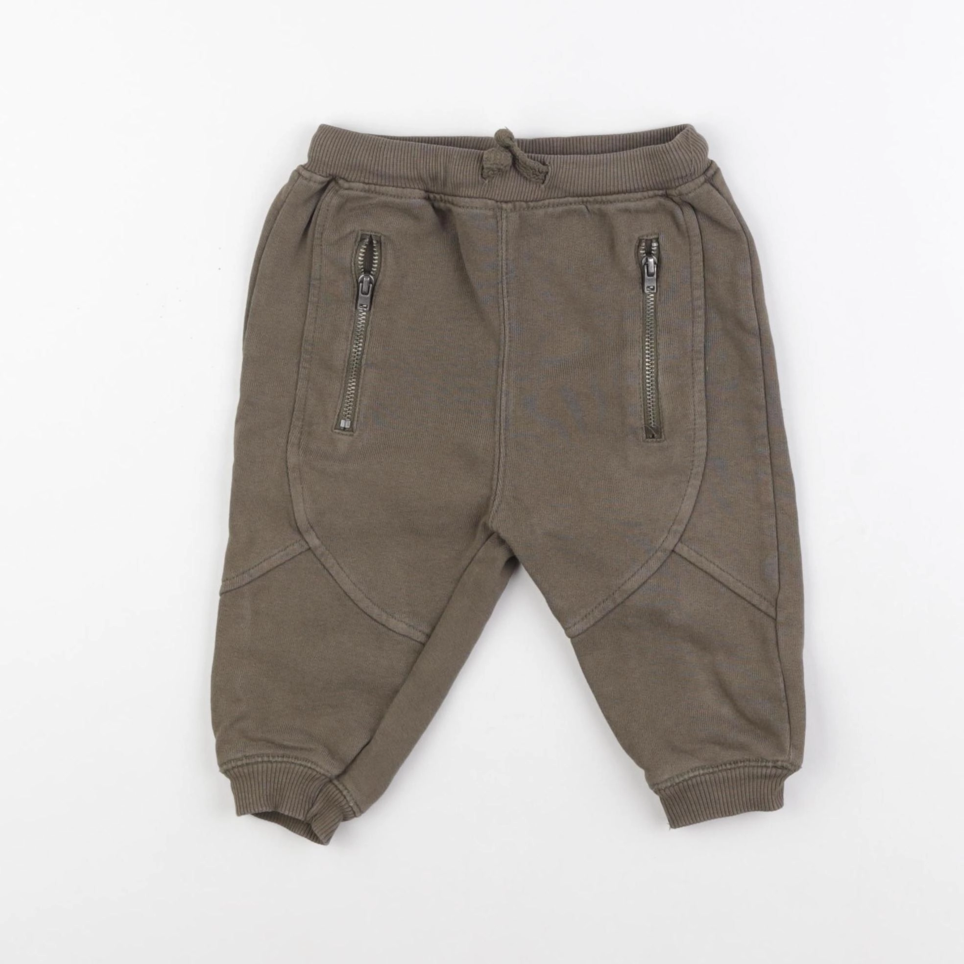 Zara - jogging vert - 9/12 mois