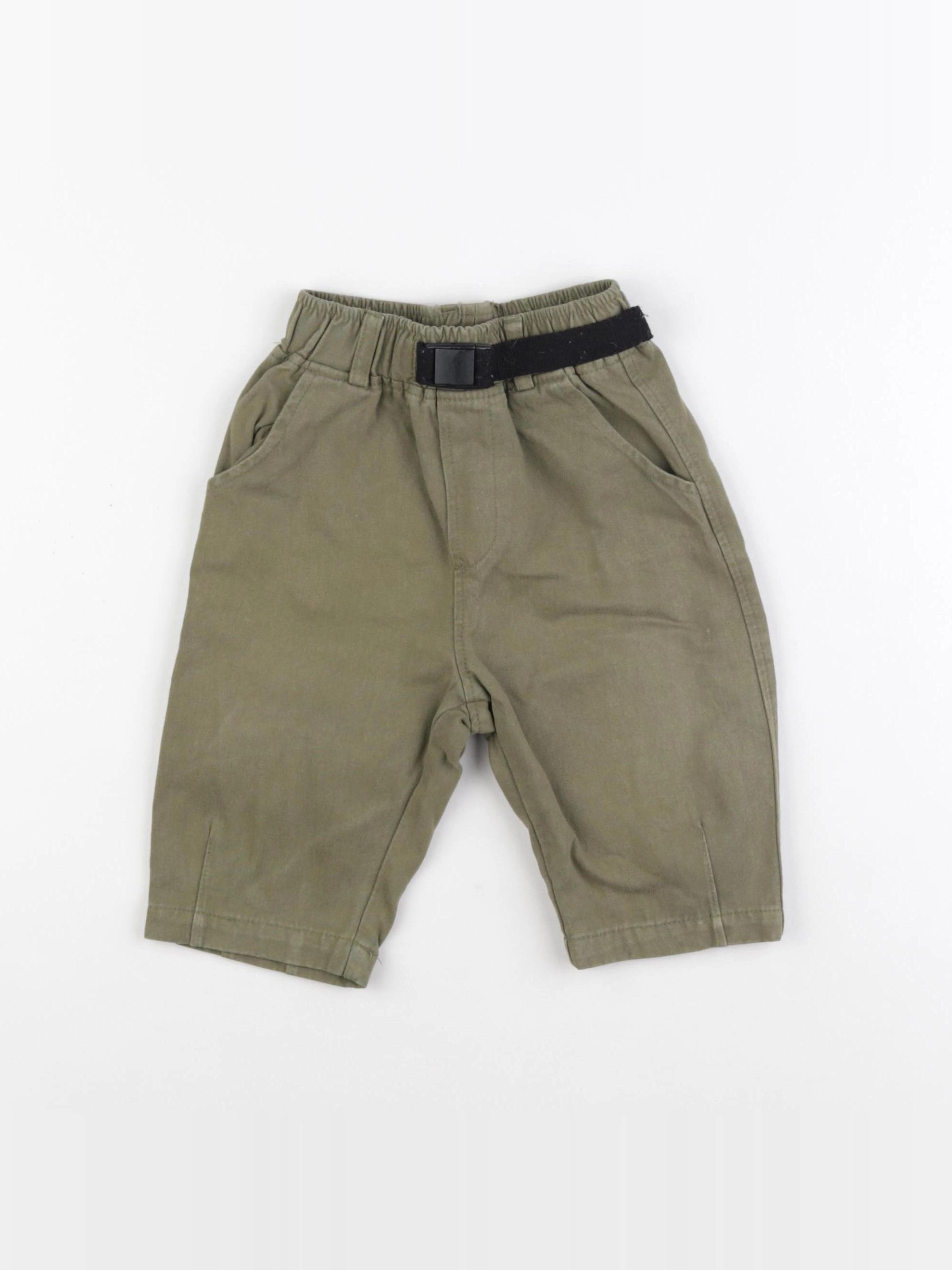 Zara - pantalon vert - 9/12 mois