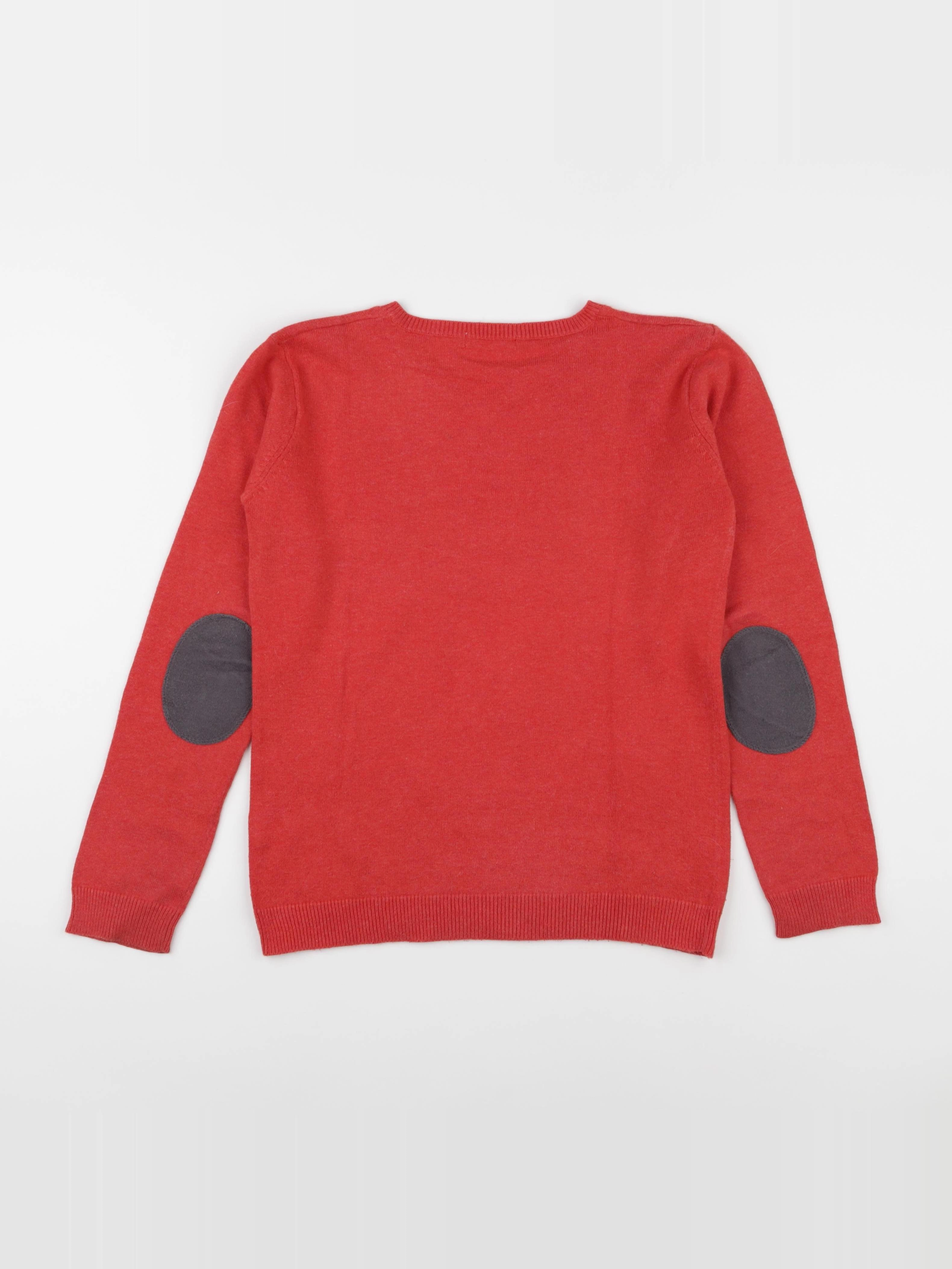 Monoprix - pull rouge - 12 ans