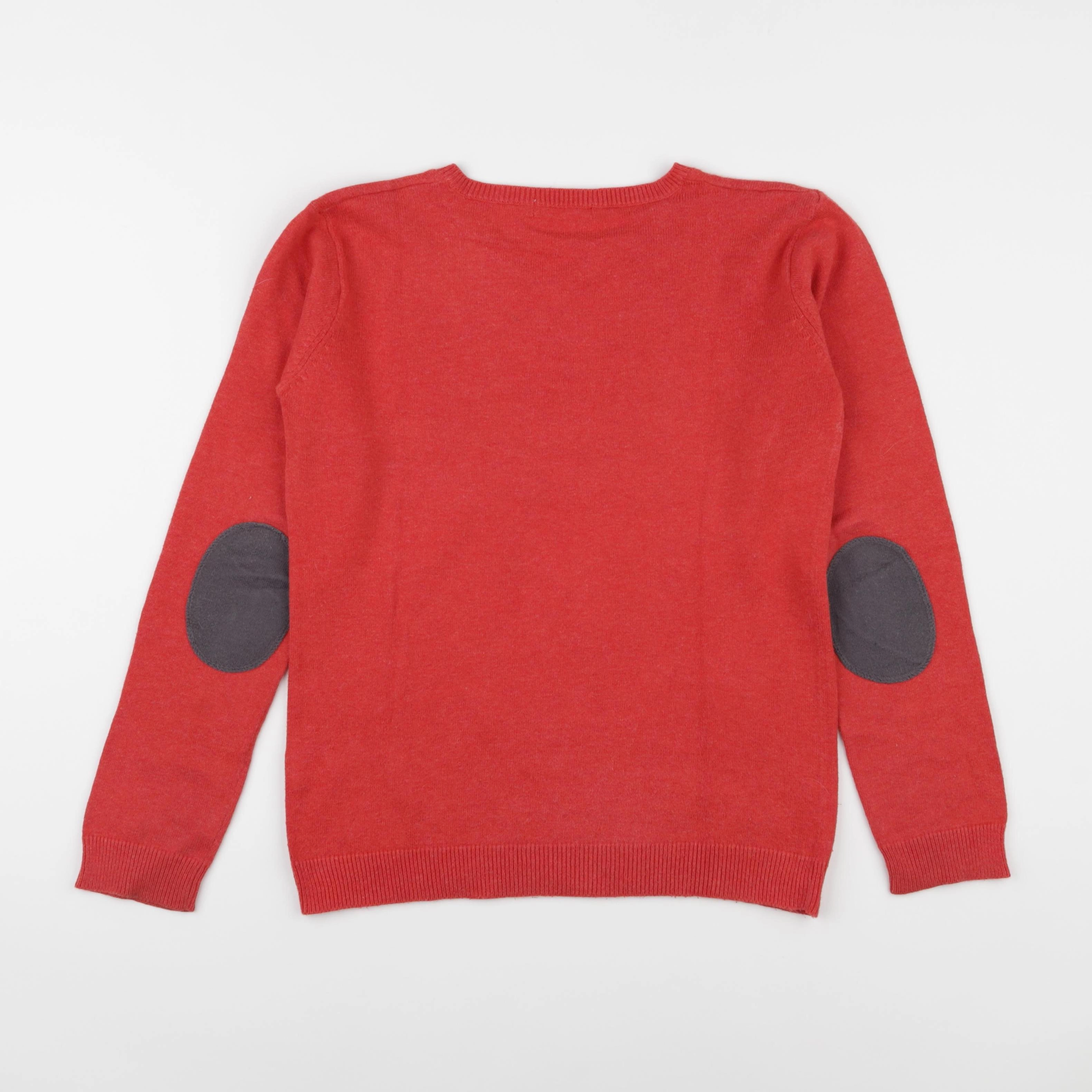 Monoprix - pull rouge - 12 ans